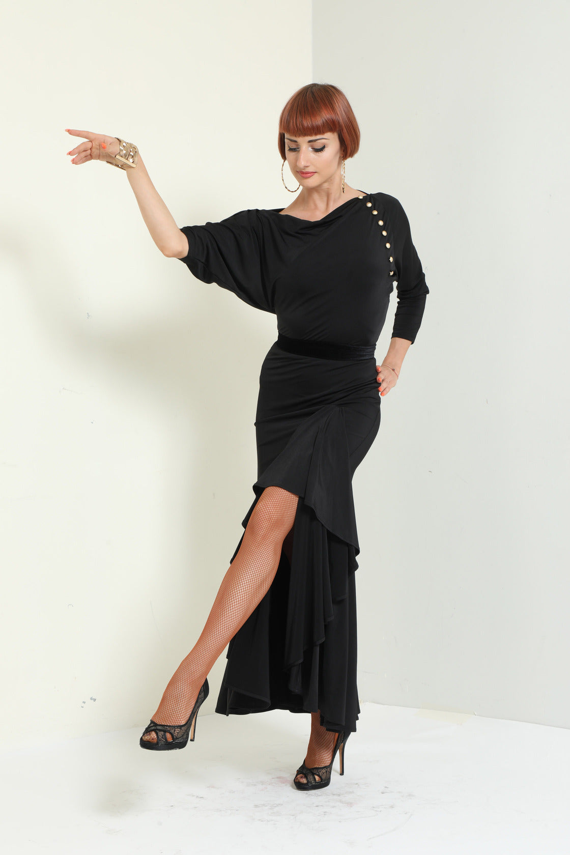 Bat Wing Sleeves Top