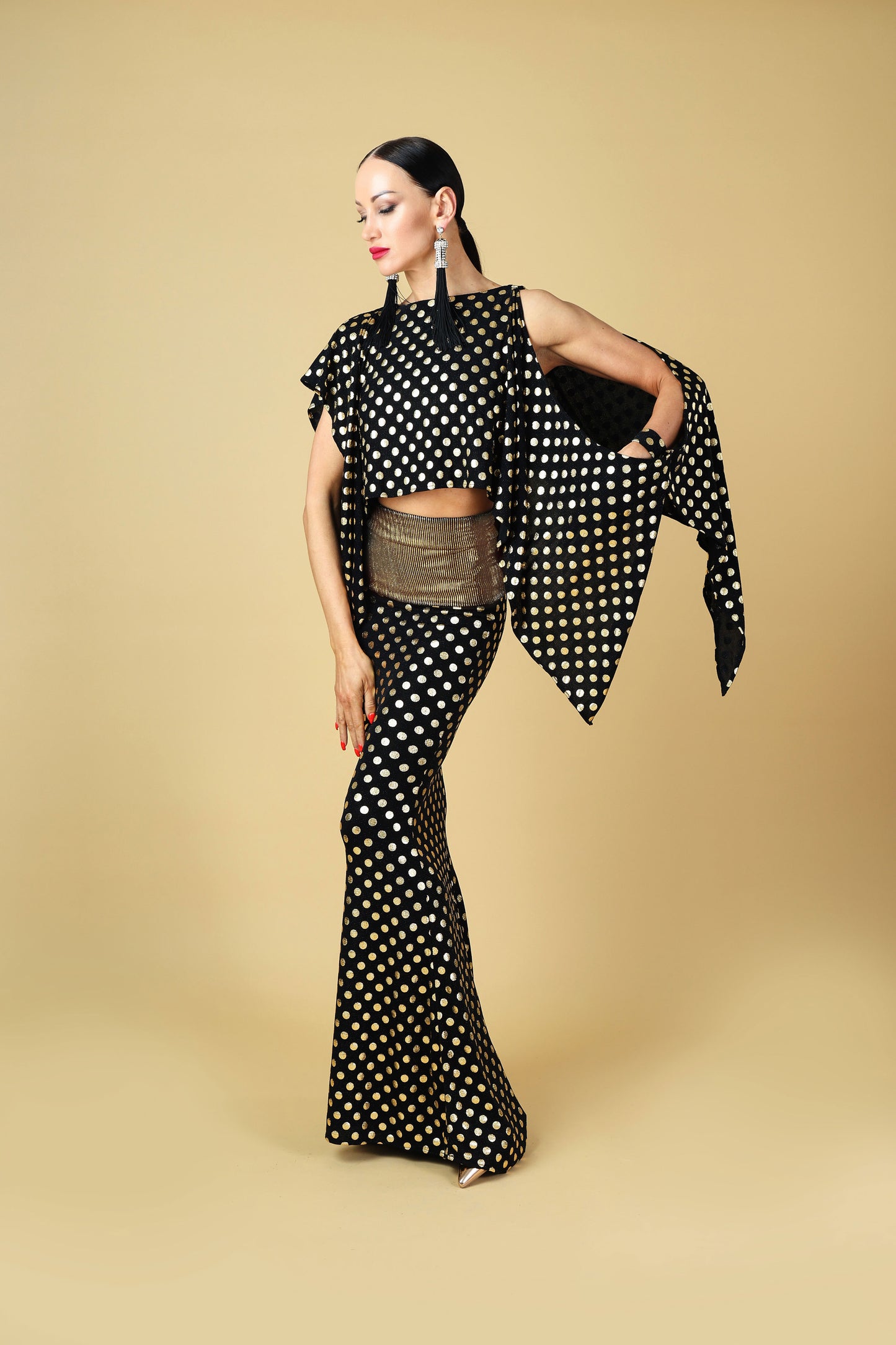 Slim Fit Mermaid Tail Long Skirt