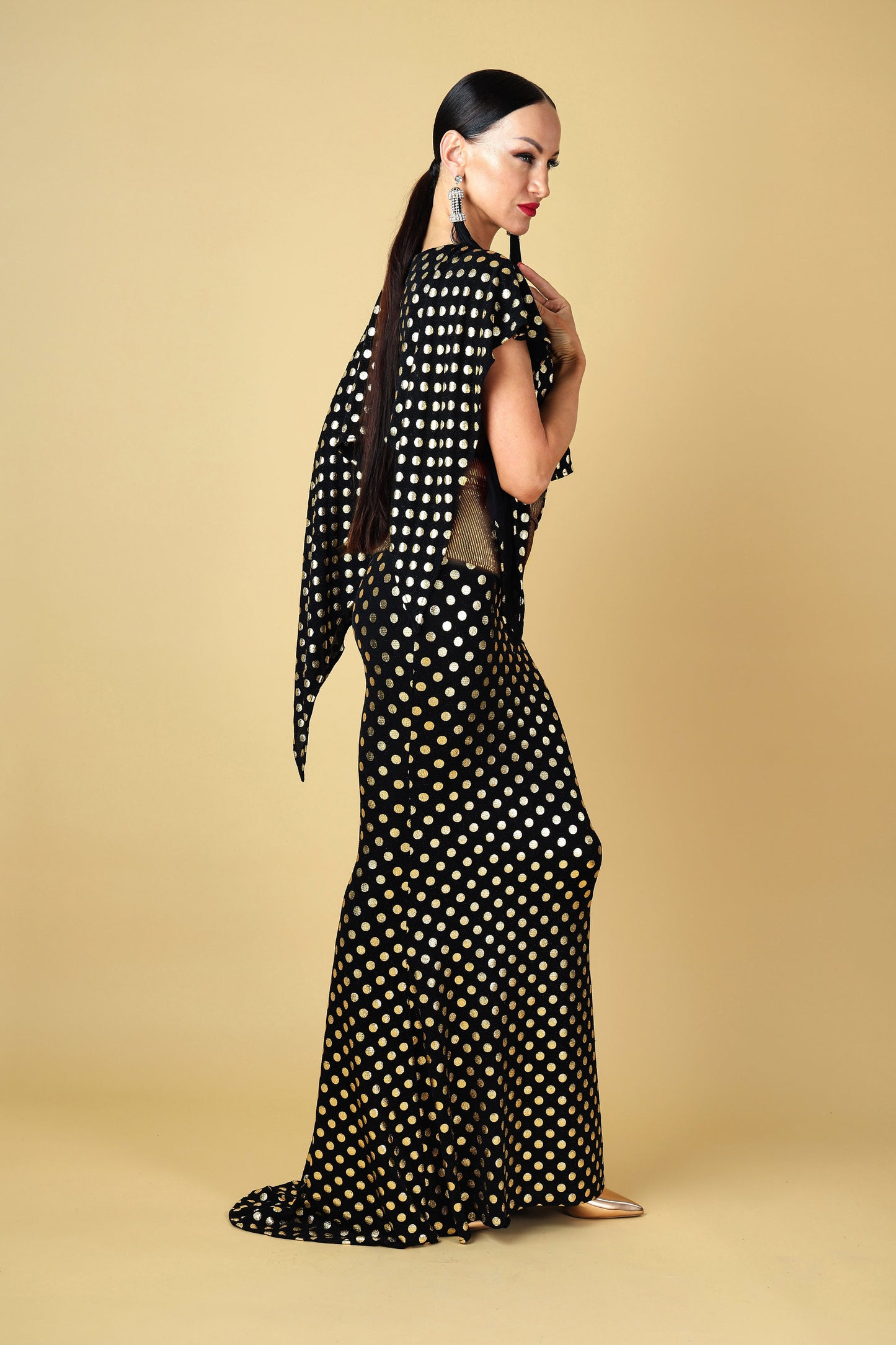 Asymmetric Boat Neck Top