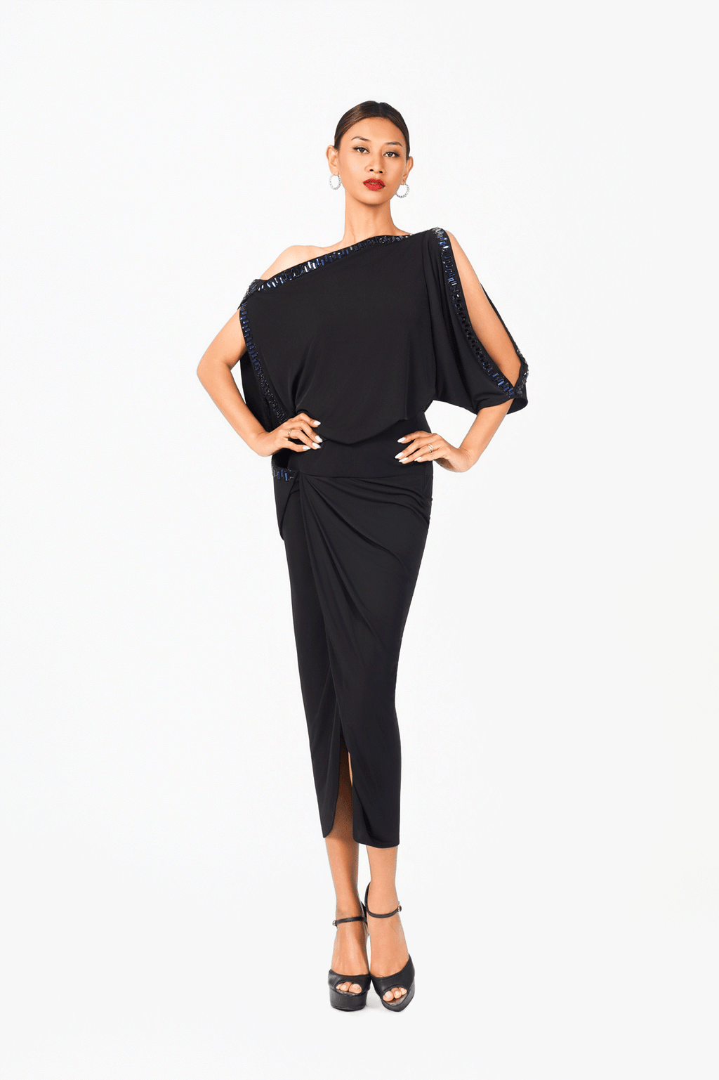 Crystal Edge Long Skirt