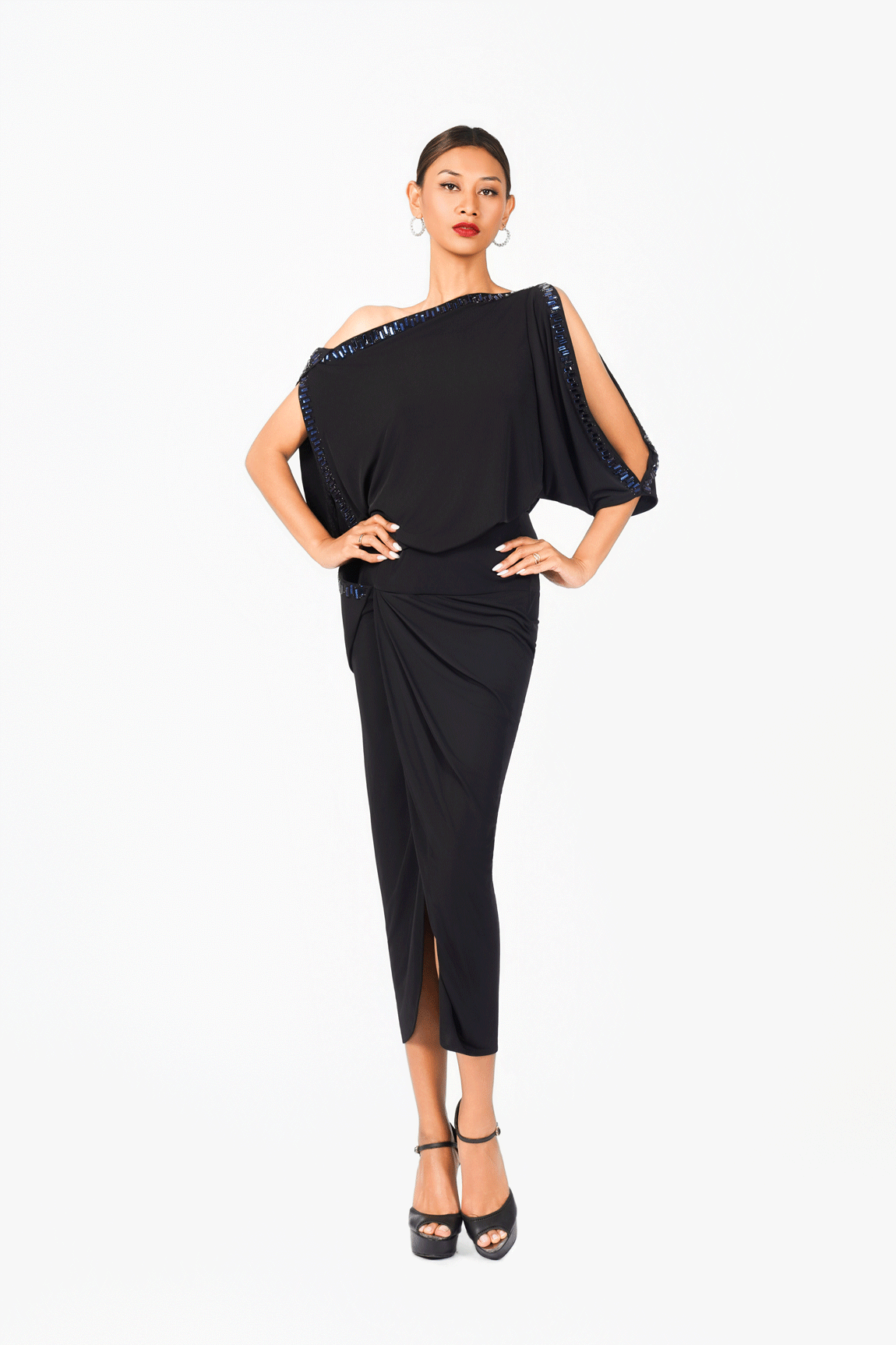 Crystal Edge Long Skirt