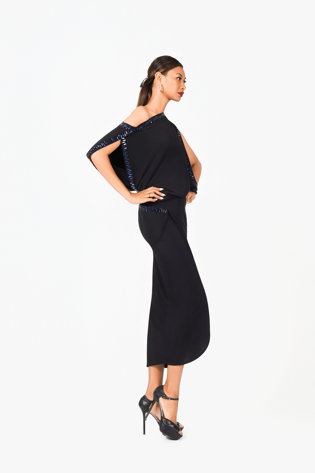 Crystal Edge Long Skirt