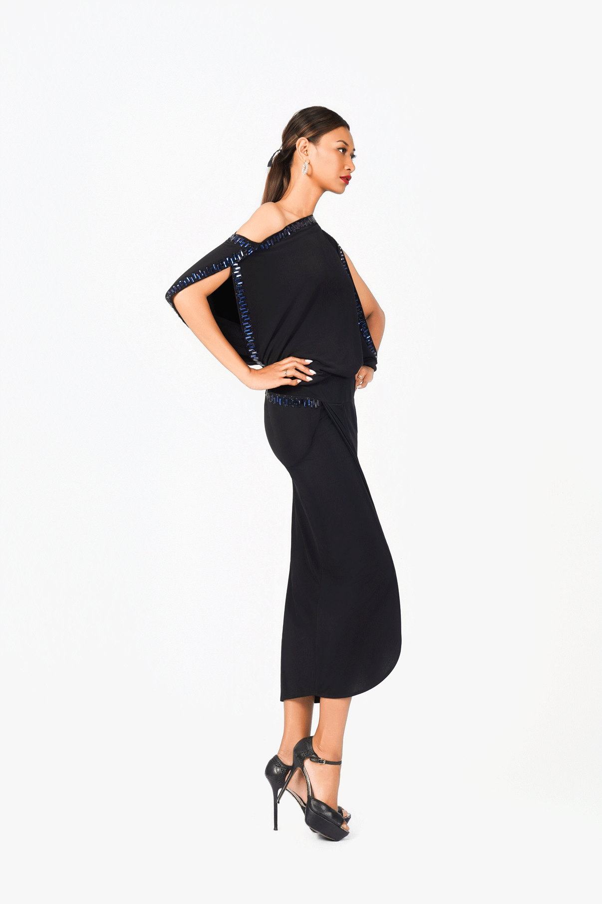 Crystal Edge Long Skirt