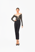 Off-Shoulder Buckle Top