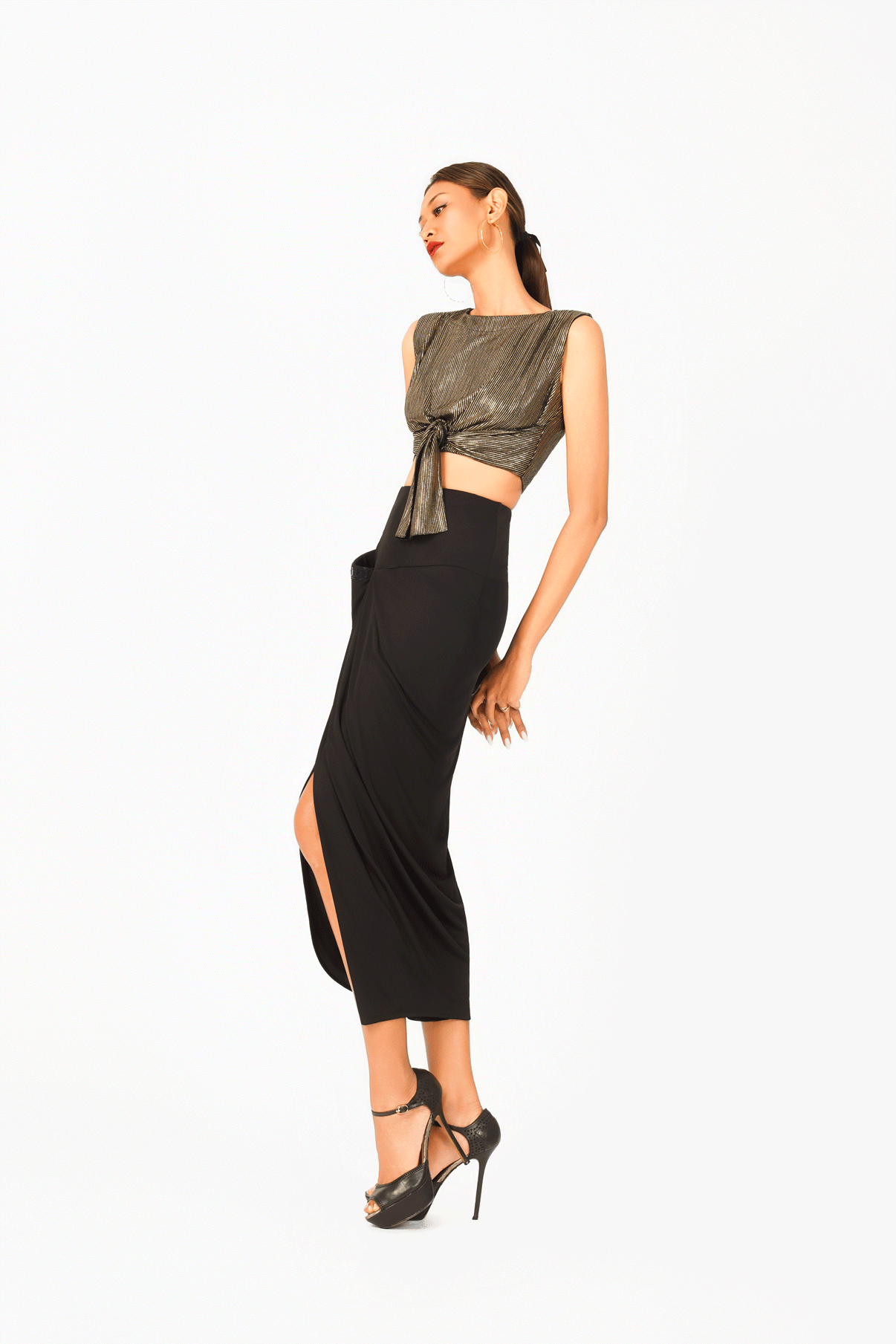 Sleeveless Bow Top