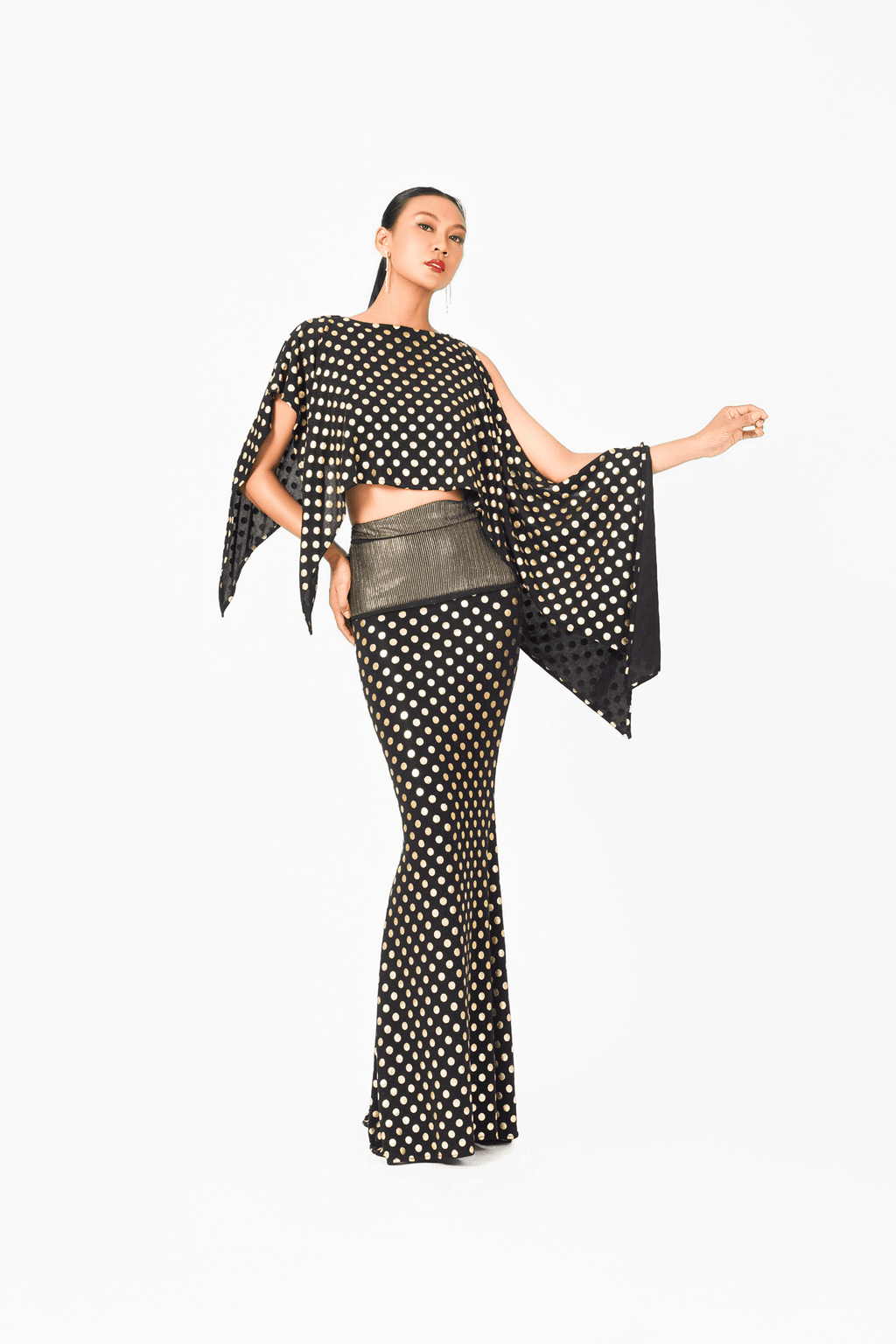 Slim Fit Mermaid Tail Long Skirt