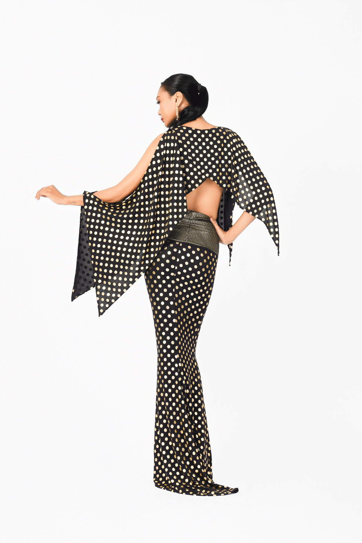 Slim Fit Mermaid Tail Long Skirt