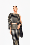 Asymmetric Boat Neck Top