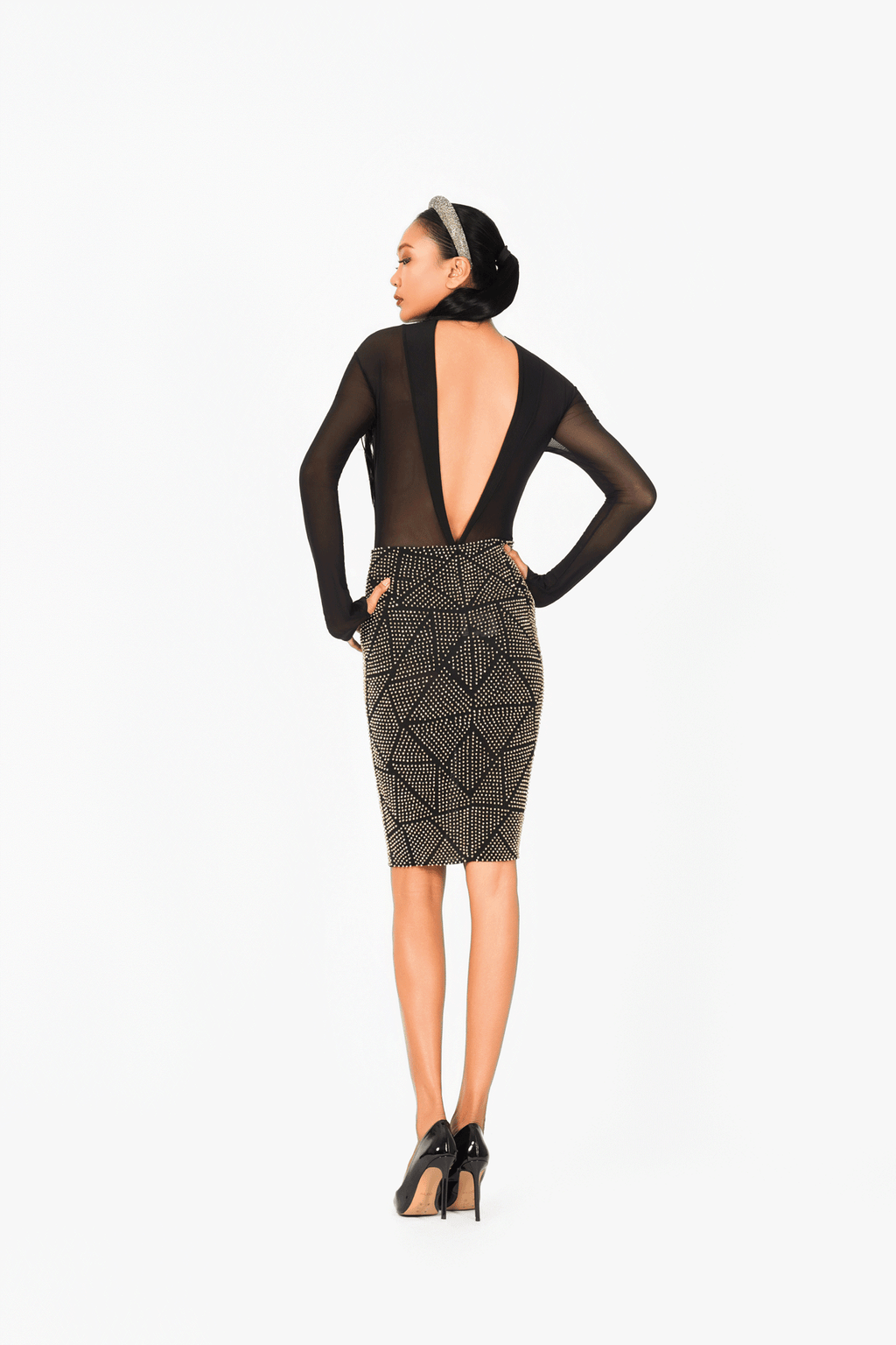 Hot Fixed Short Skirt
