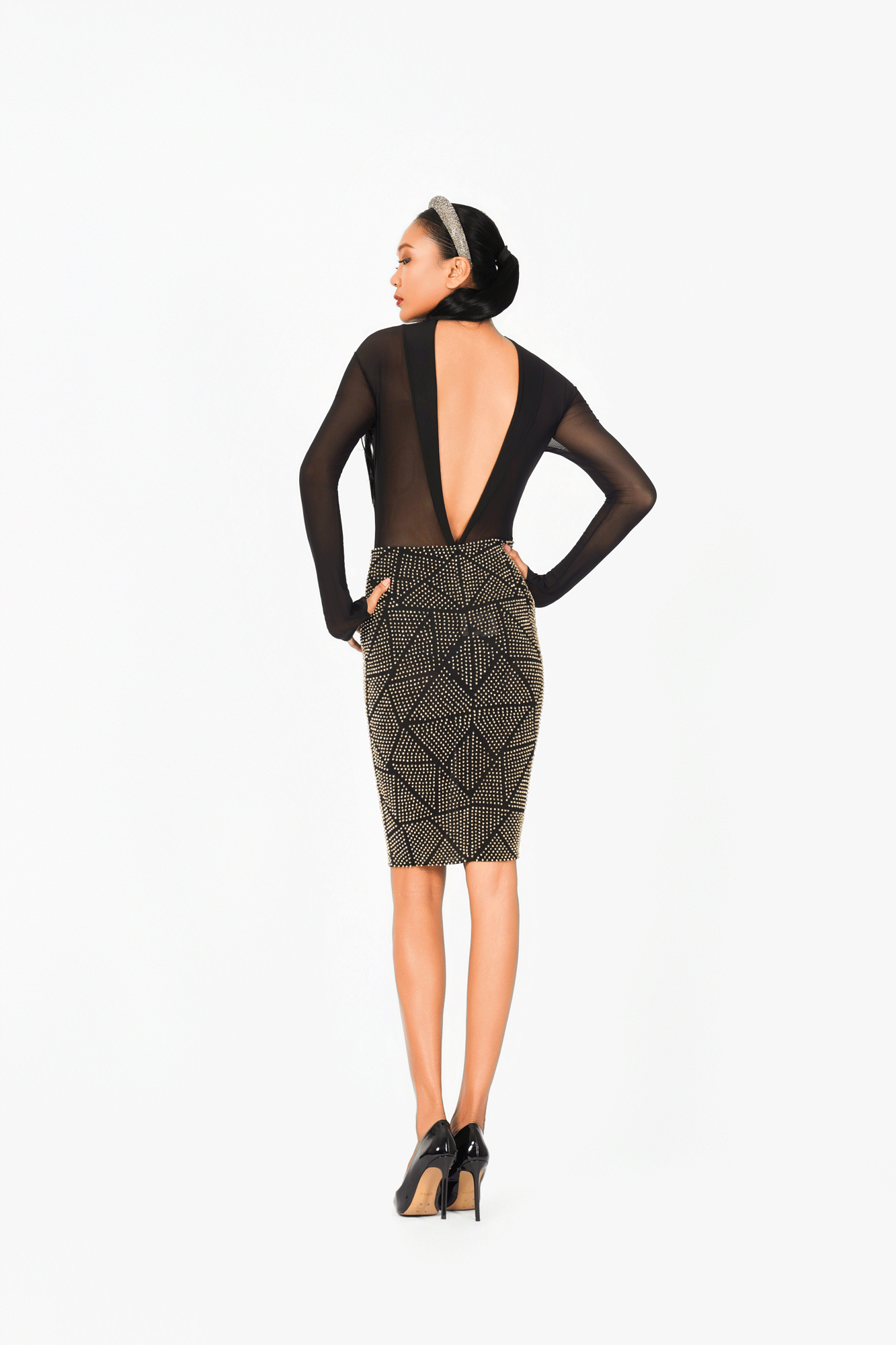 Hot Fixed Short Skirt