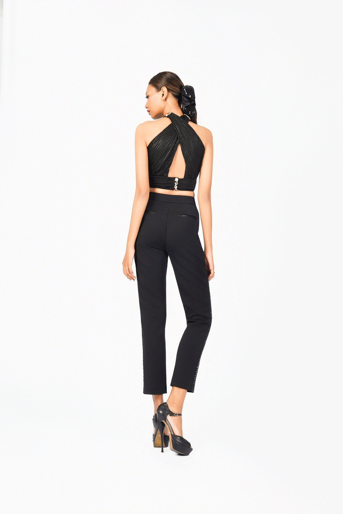 Halter Cut-Off Top