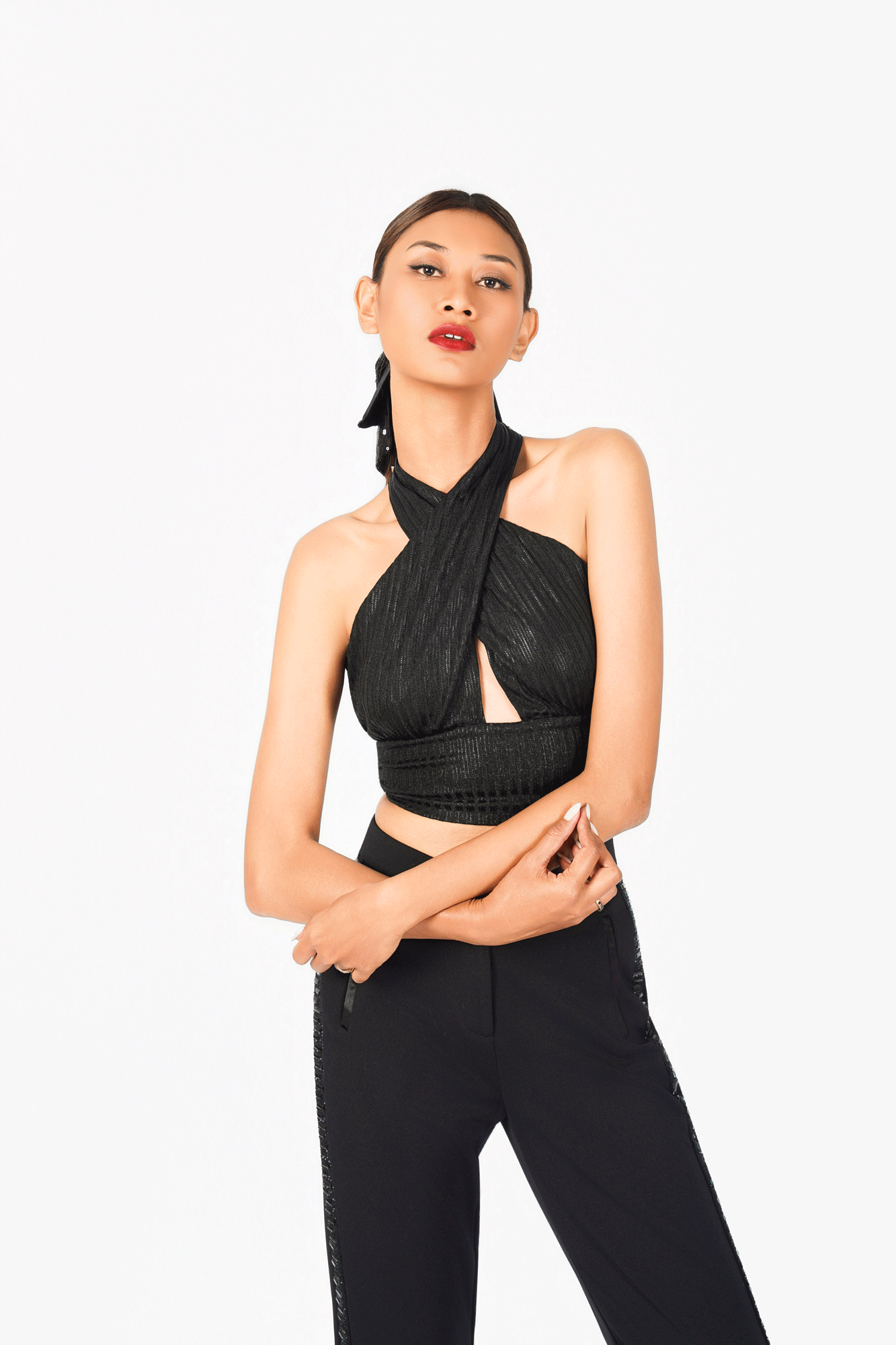 Halter Cut-Off Top