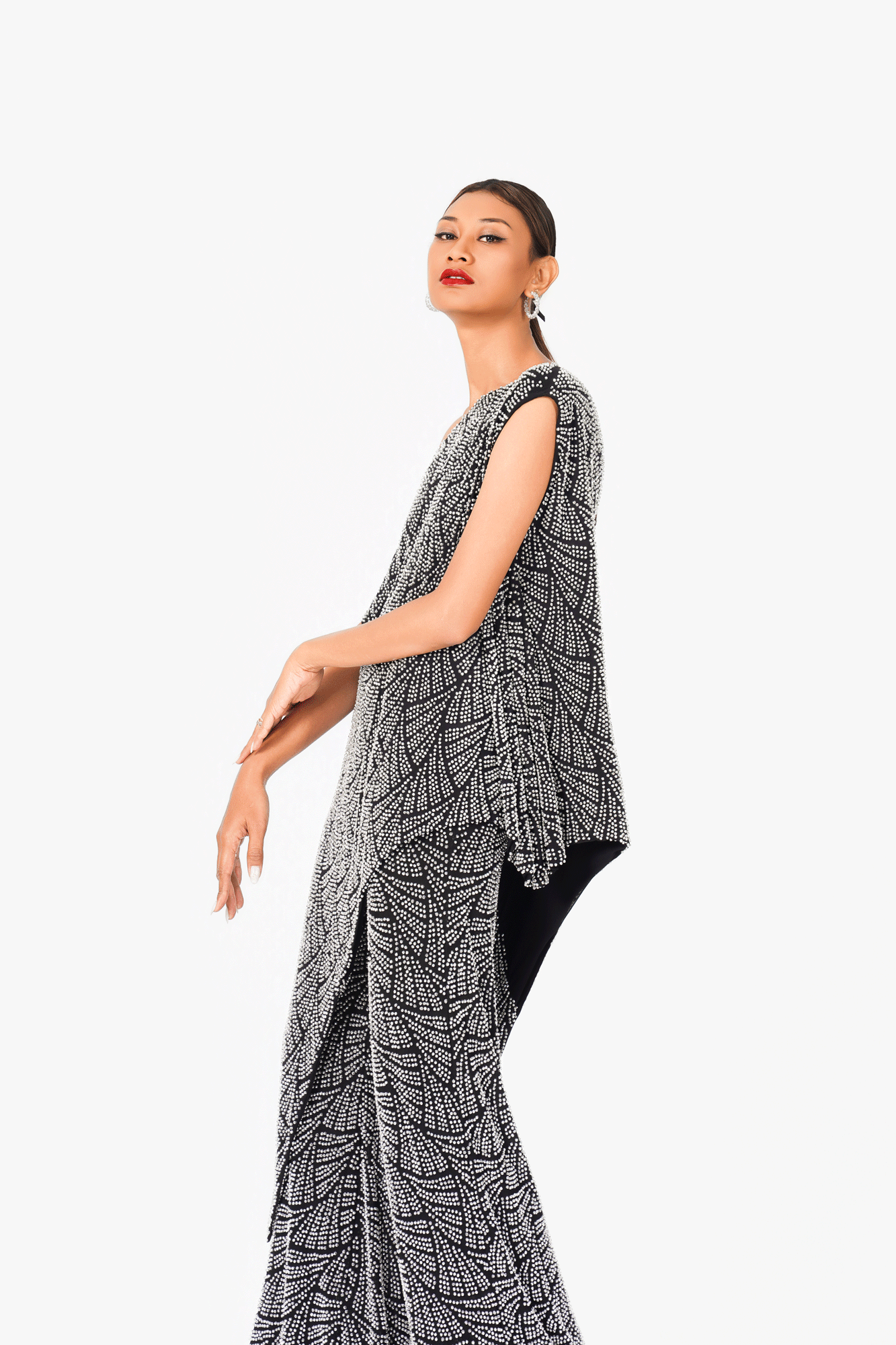 Sleeveless Hot Fixed Top
