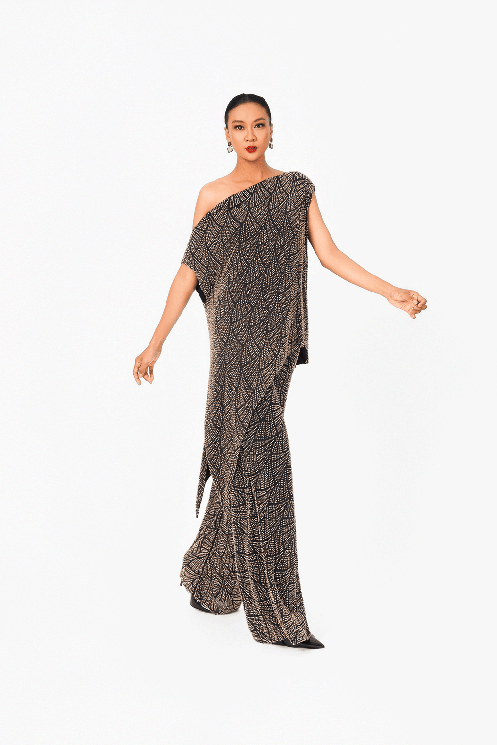 Sleeveless Hot Fixed Top