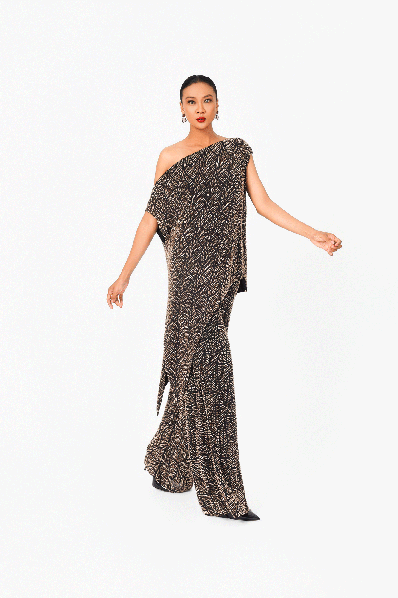 Sleeveless Hot Fixed Top