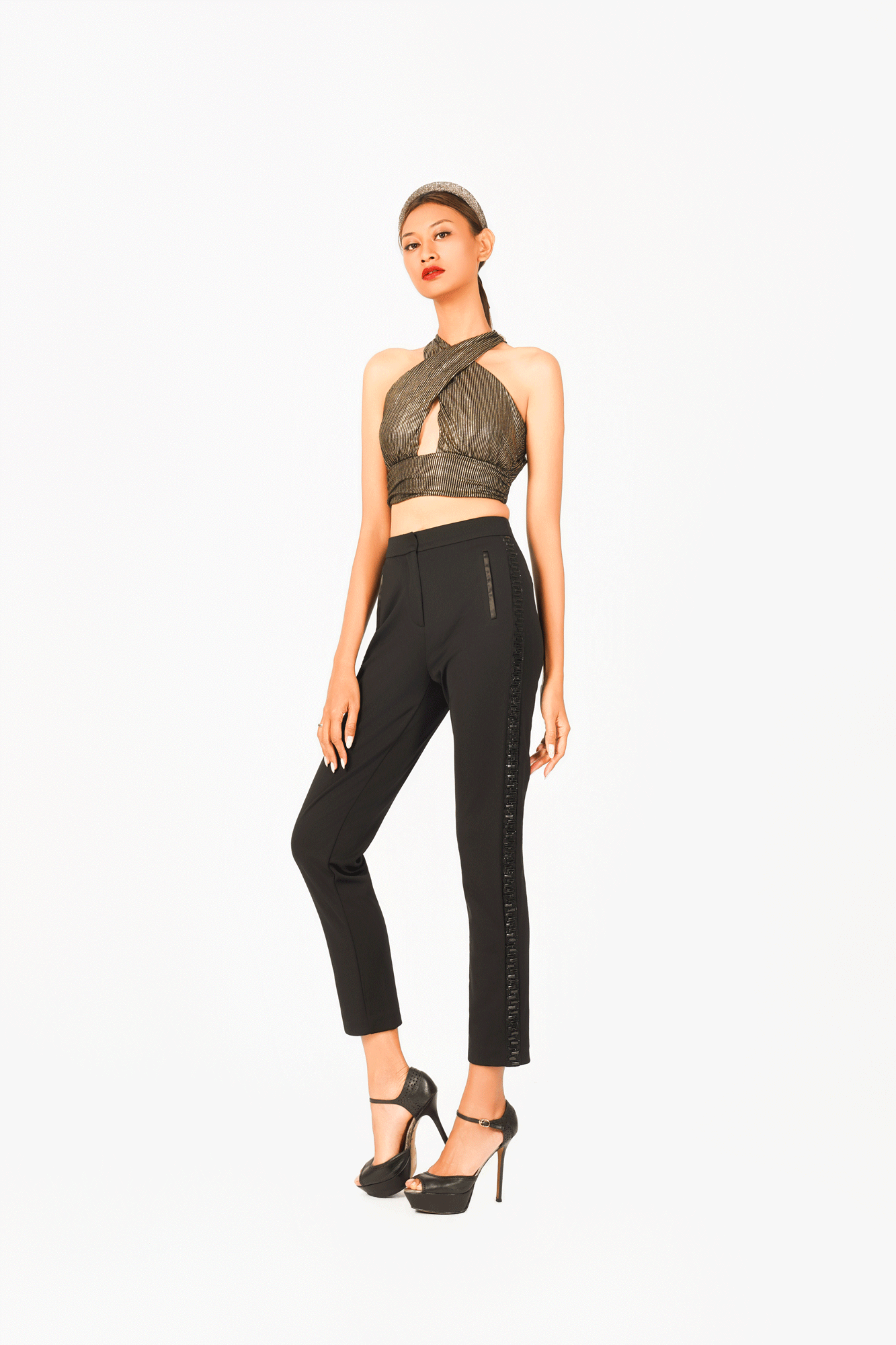 Halter Cut-Off Top