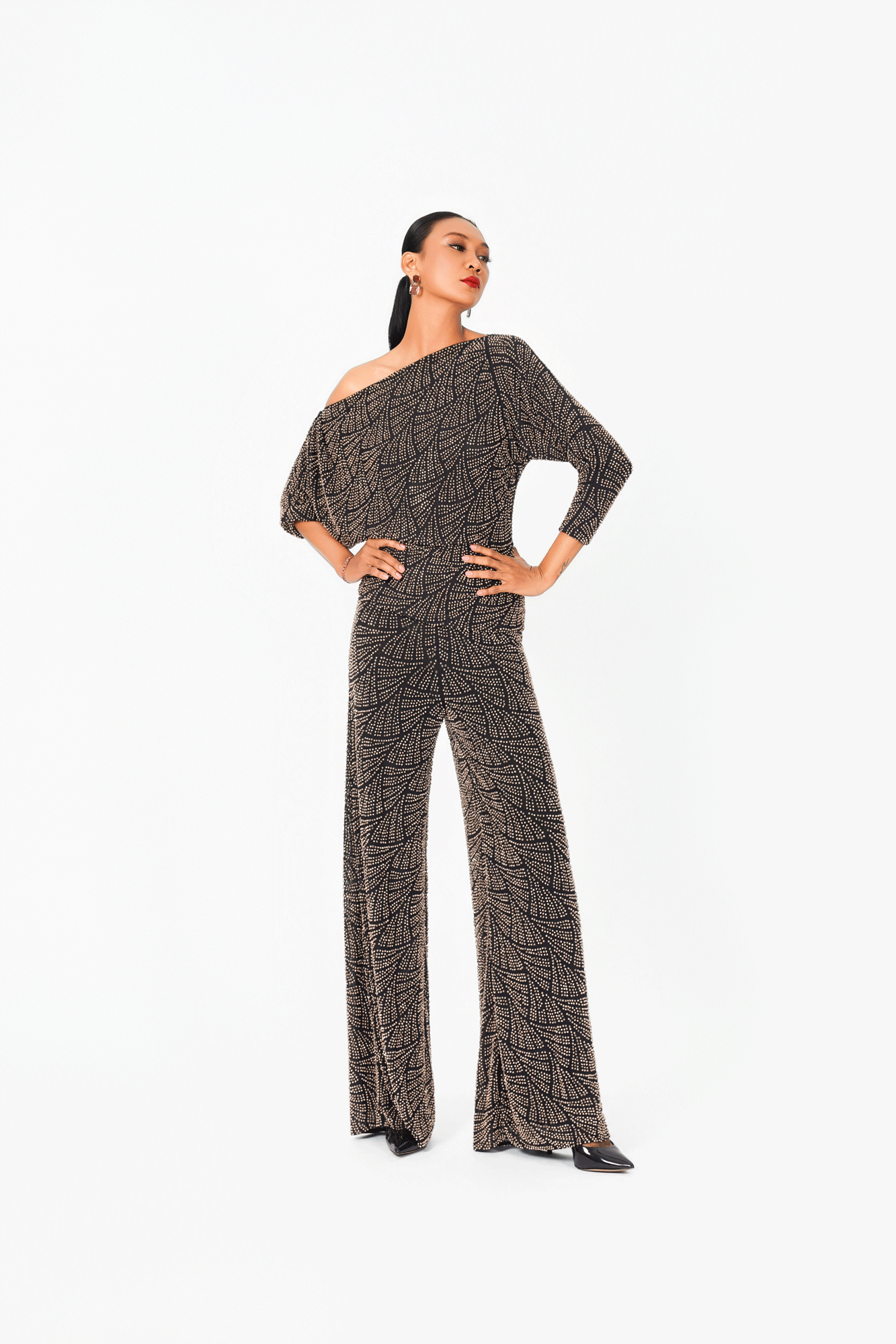 Bat Wing Sleeves Hot Fixed 2.0 Top
