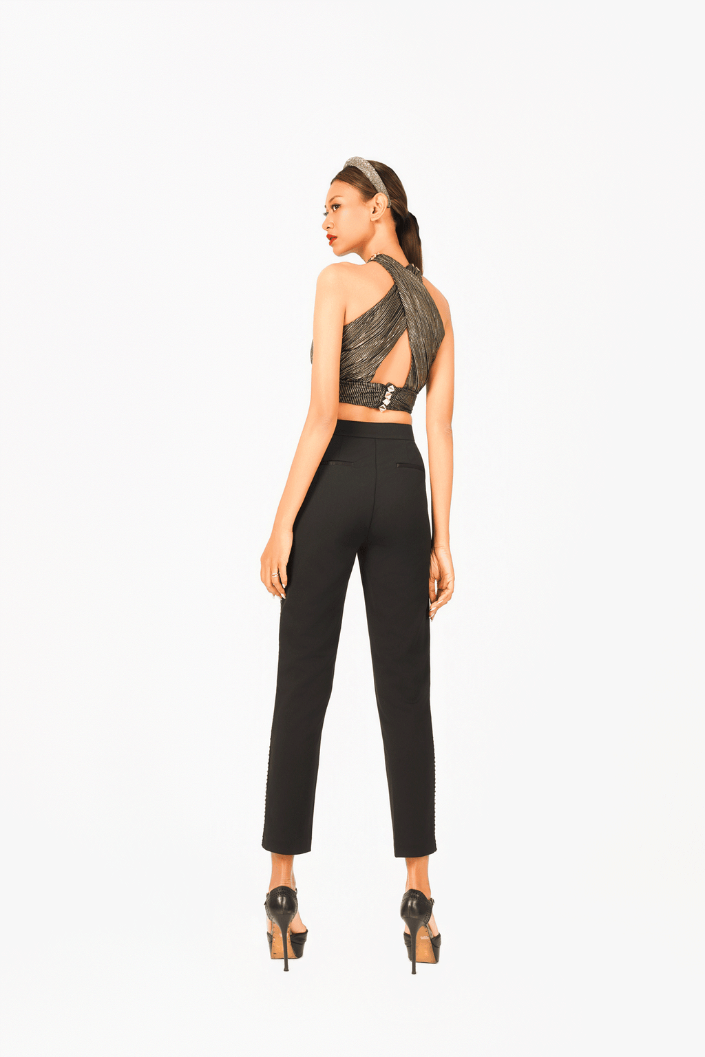Halter Cut-Off Top