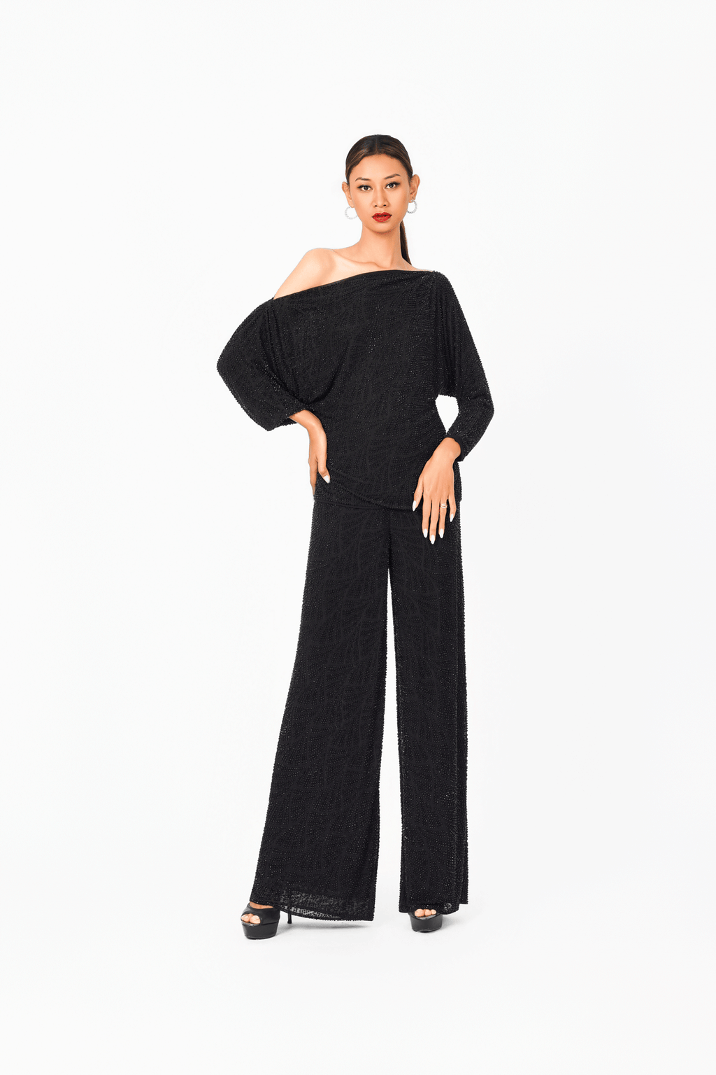 Bat Wing Sleeves Hot Fixed 2.0 Top