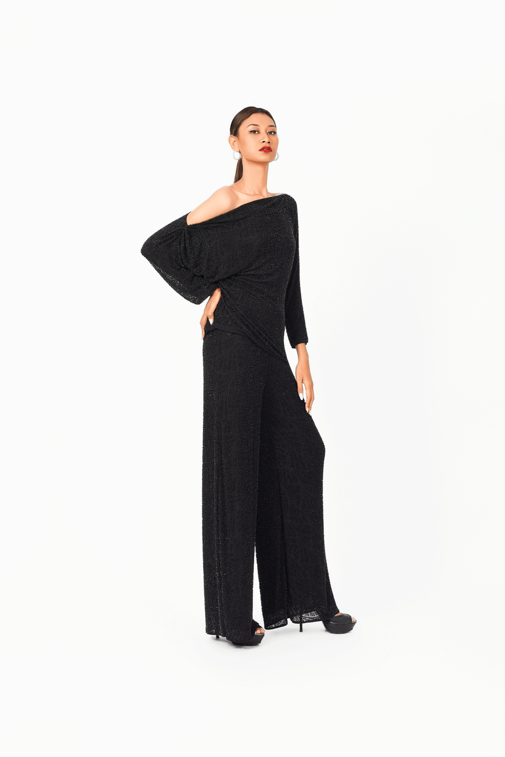 Bat Wing Sleeves Hot Fixed 2.0 Top