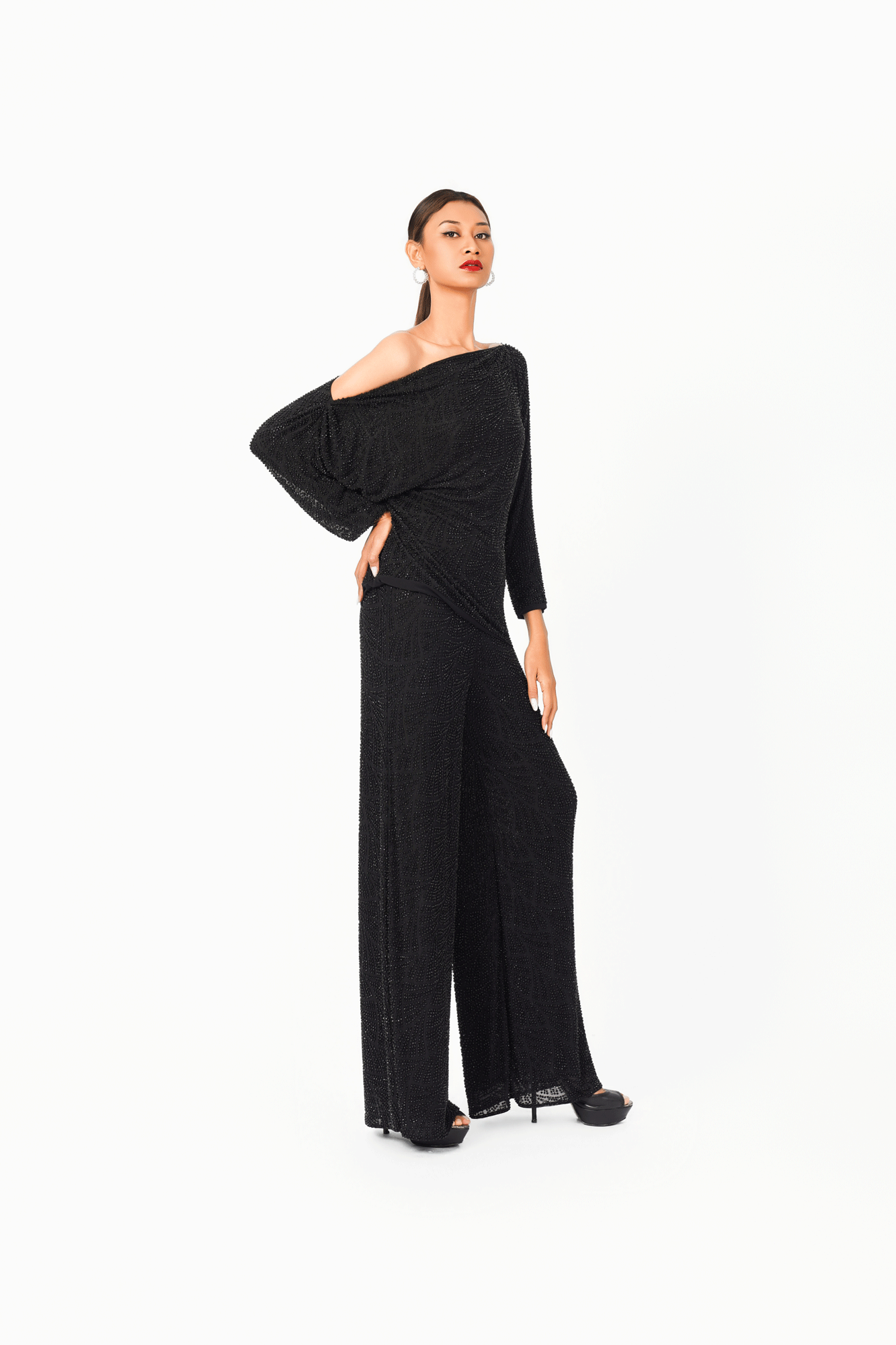 Bat Wing Sleeves Hot Fixed 2.0 Top