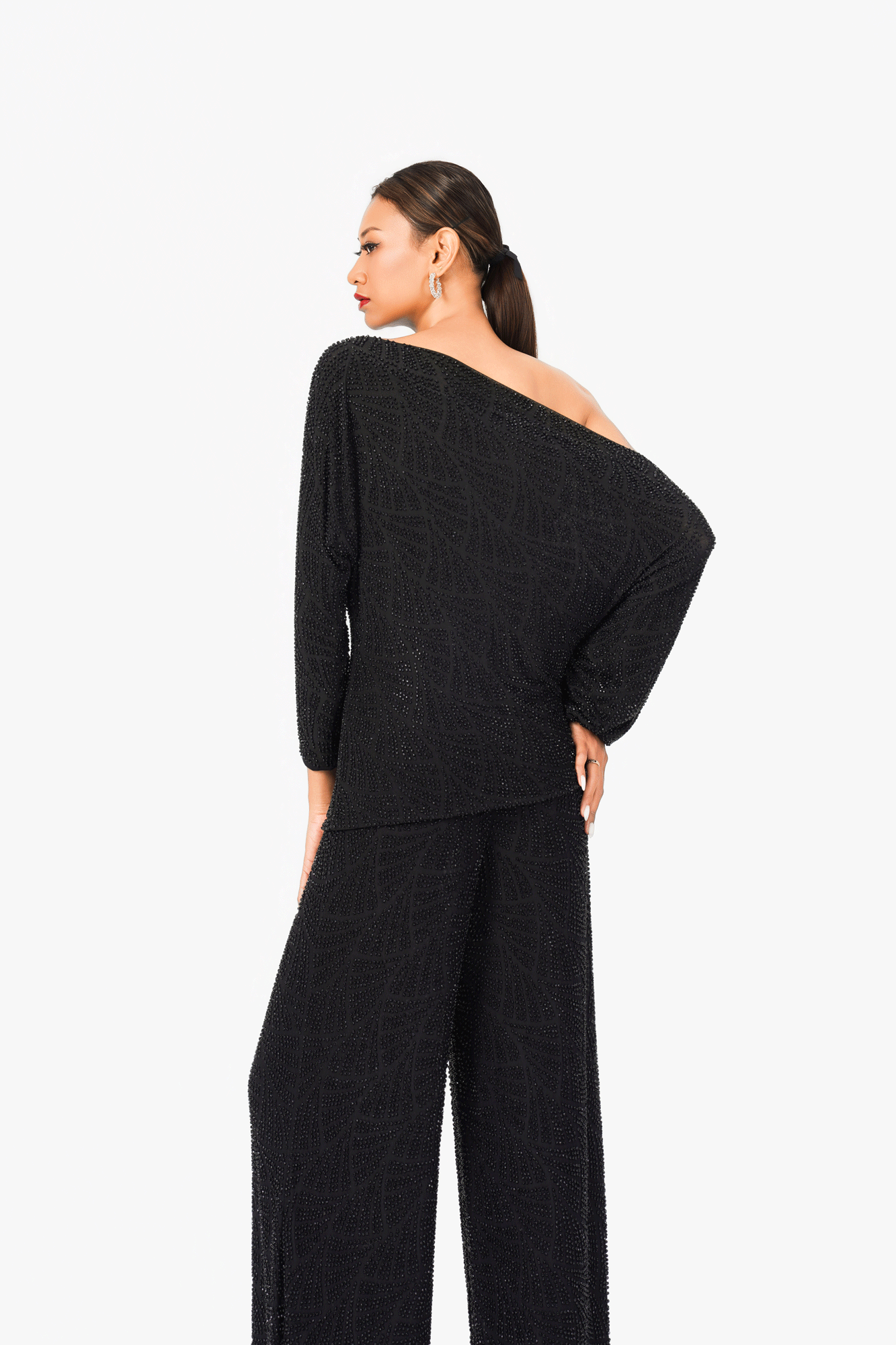 Bat Wing Sleeves Hot Fixed 2.0 Top