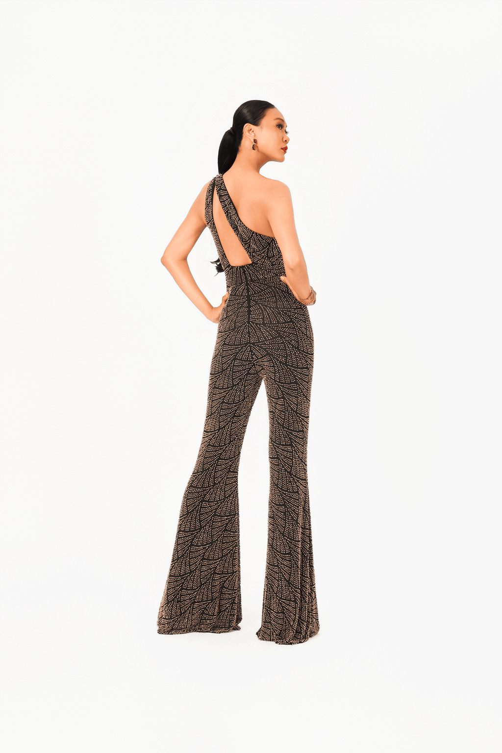 Asymmetric Hot Fixed Jumpsuit