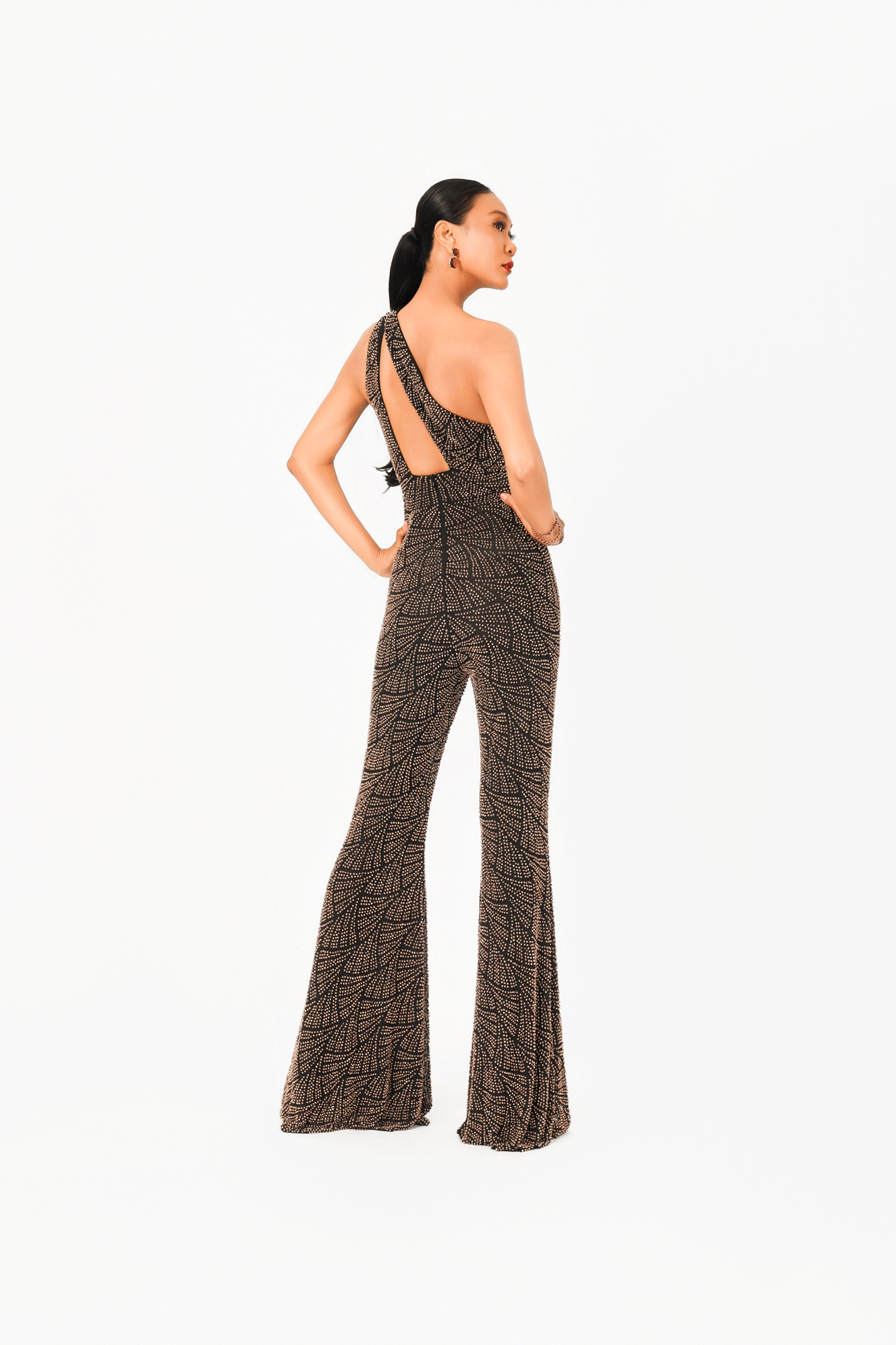 Asymmetric Hot Fixed Jumpsuit