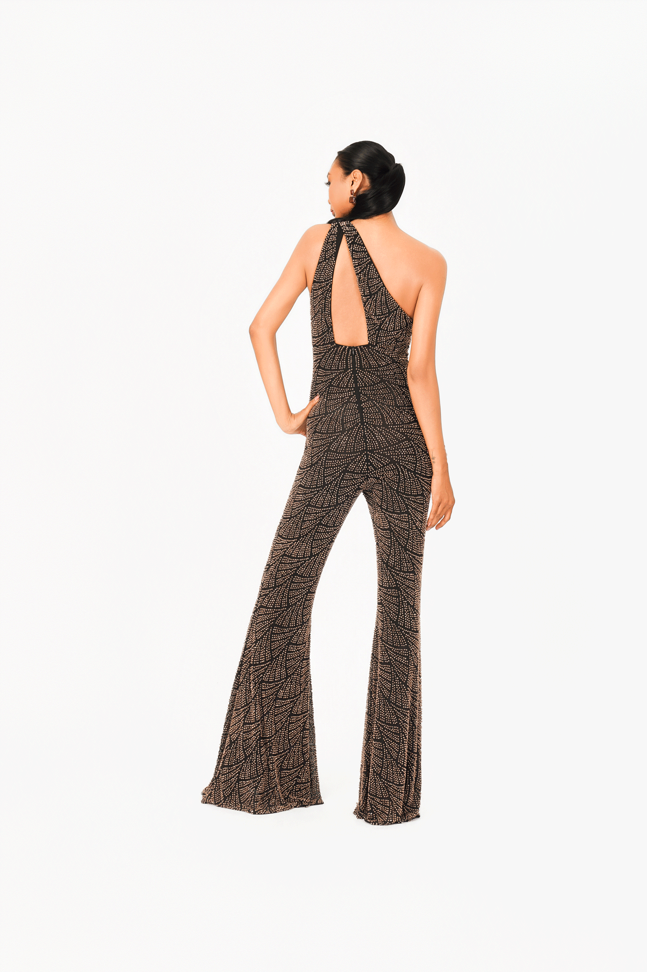Asymmetric Hot Fixed Jumpsuit