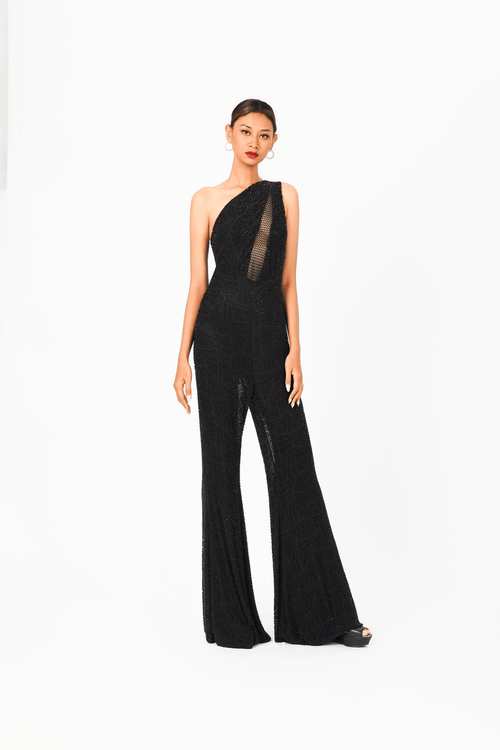 Asymmetric Hot Fixed Jumpsuit