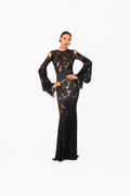 Lace Half-Mermaid Long Skirt
