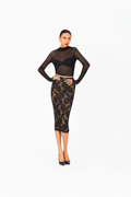 Lace Short Skirt