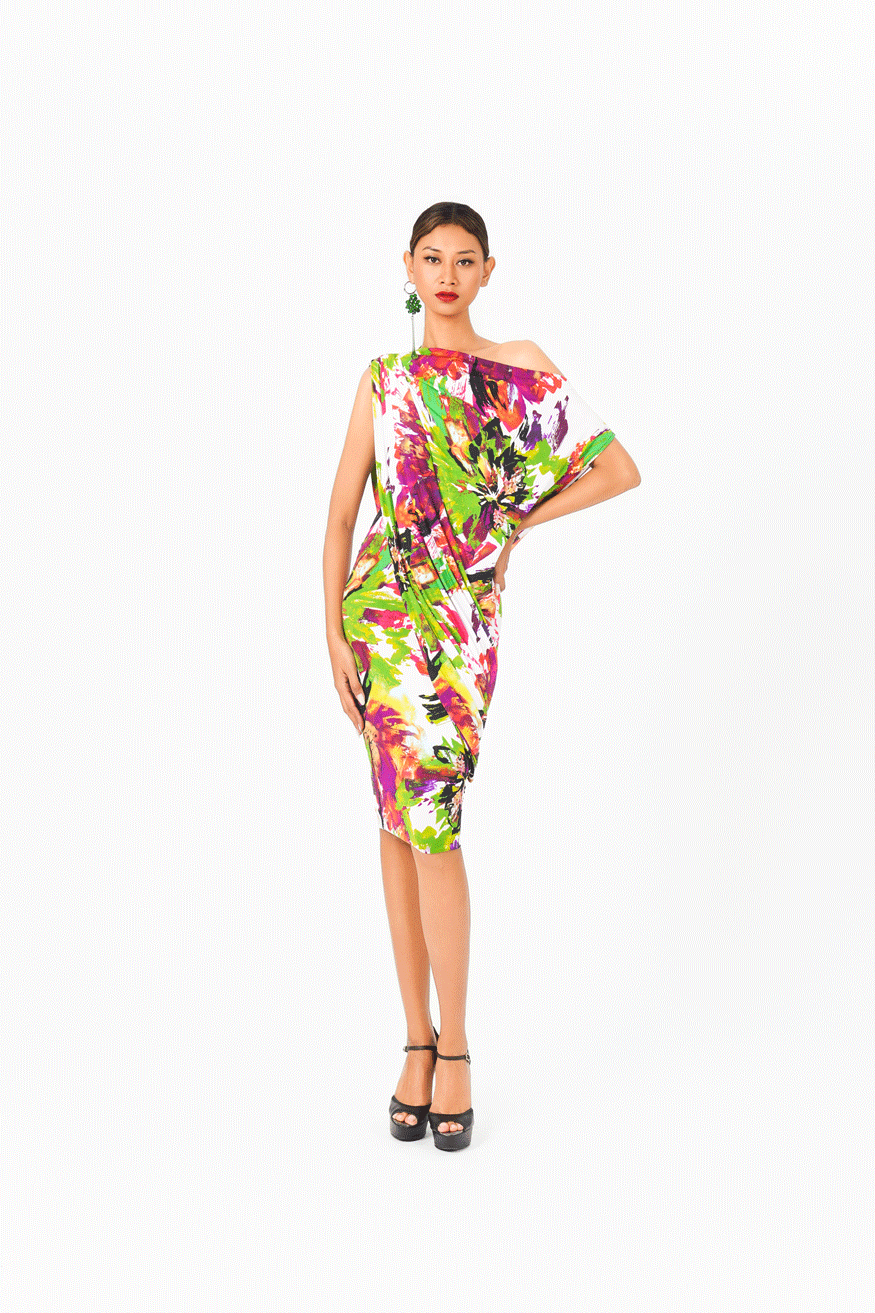 Floral Cocktail Dress