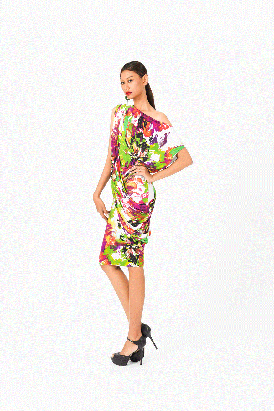 Floral Cocktail Dress