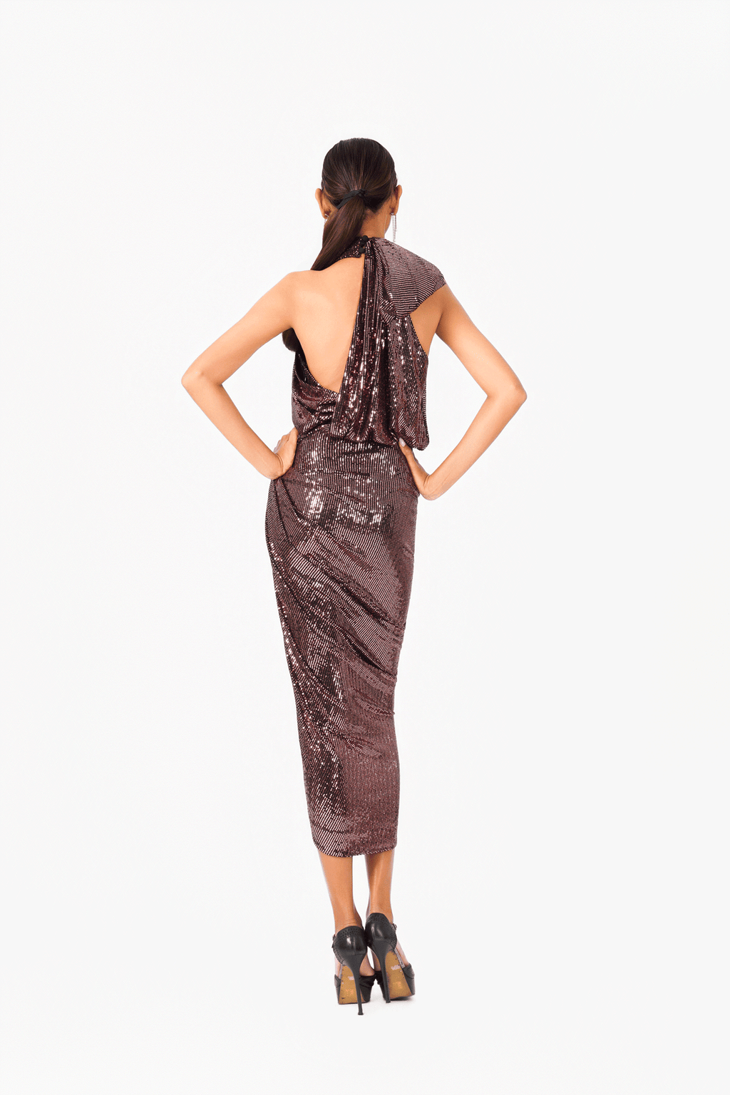 Halter Neckline Cocktail Dress