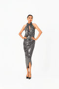 Halter Neckline Cocktail Dress