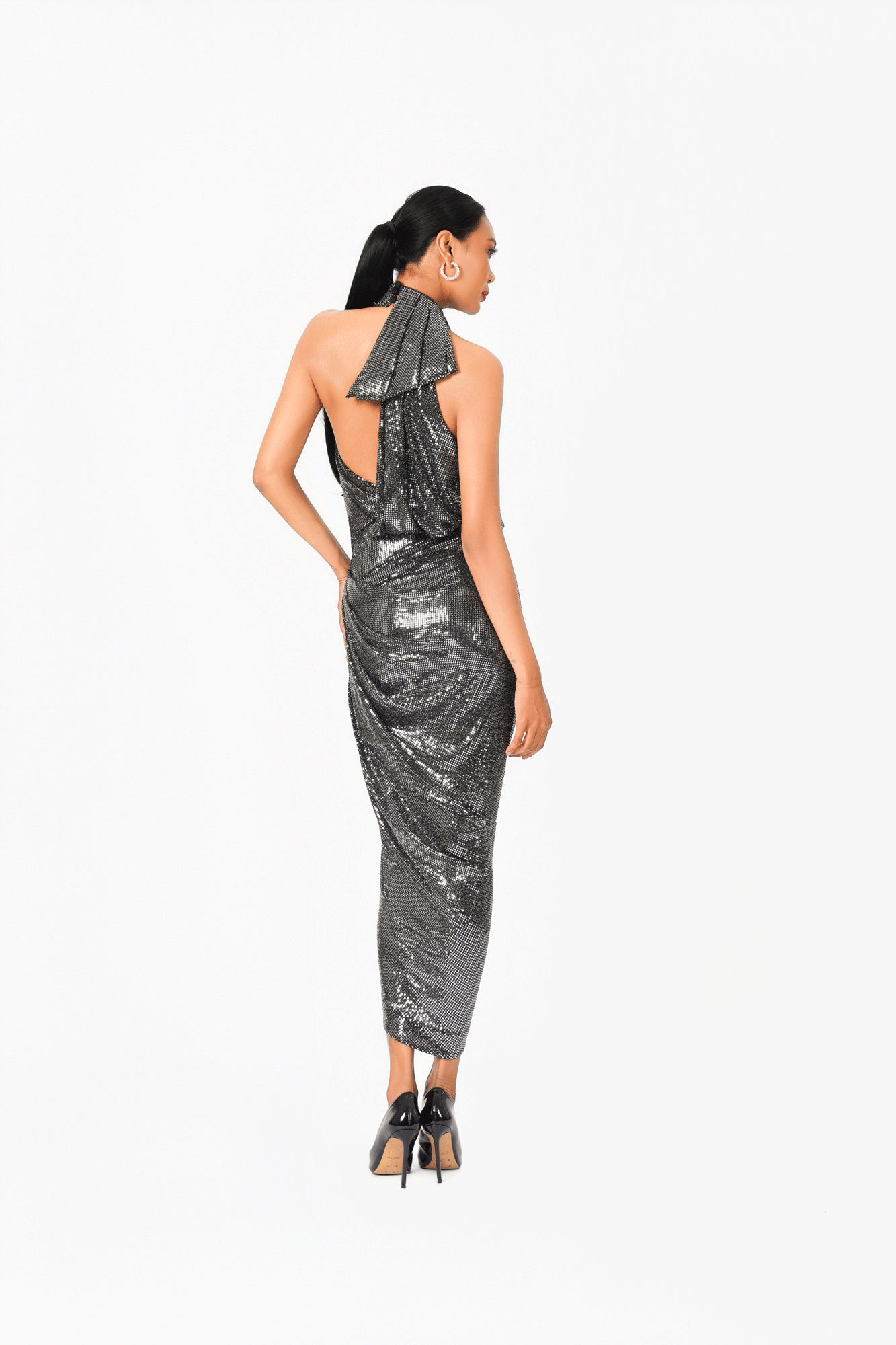 Halter Neckline Cocktail Dress
