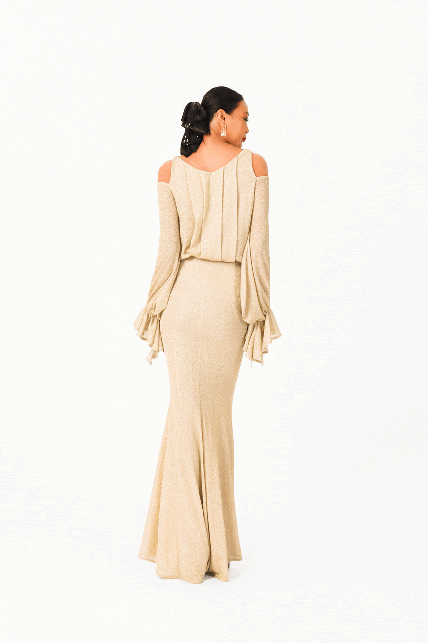 Shinning Chiffon Long Skirt