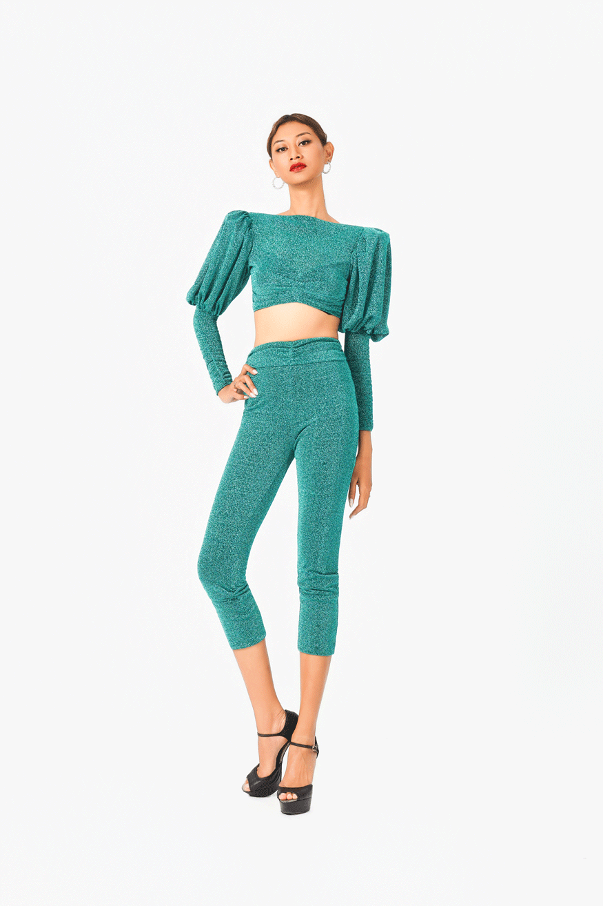 Slim Fit Cropped Pants
