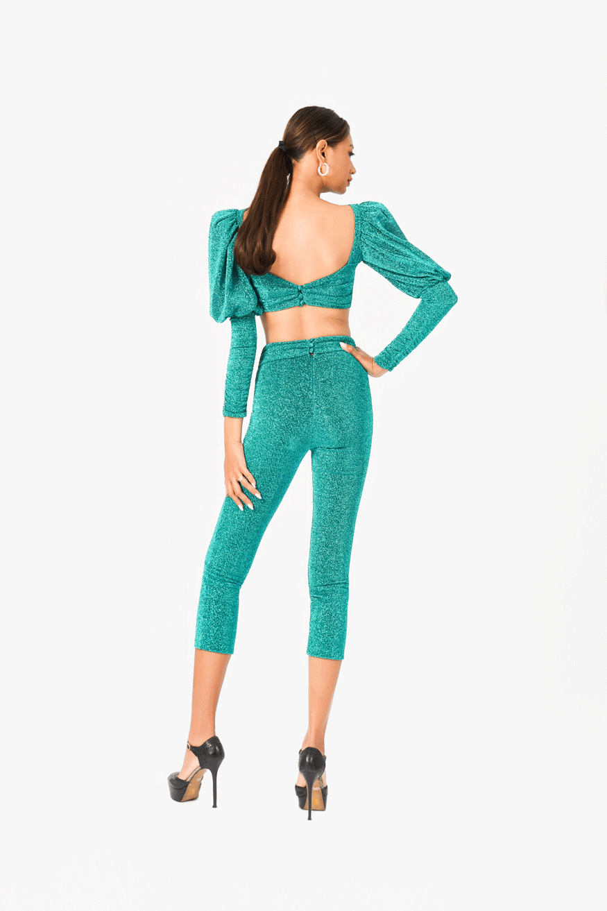 Slim Fit Cropped Pants