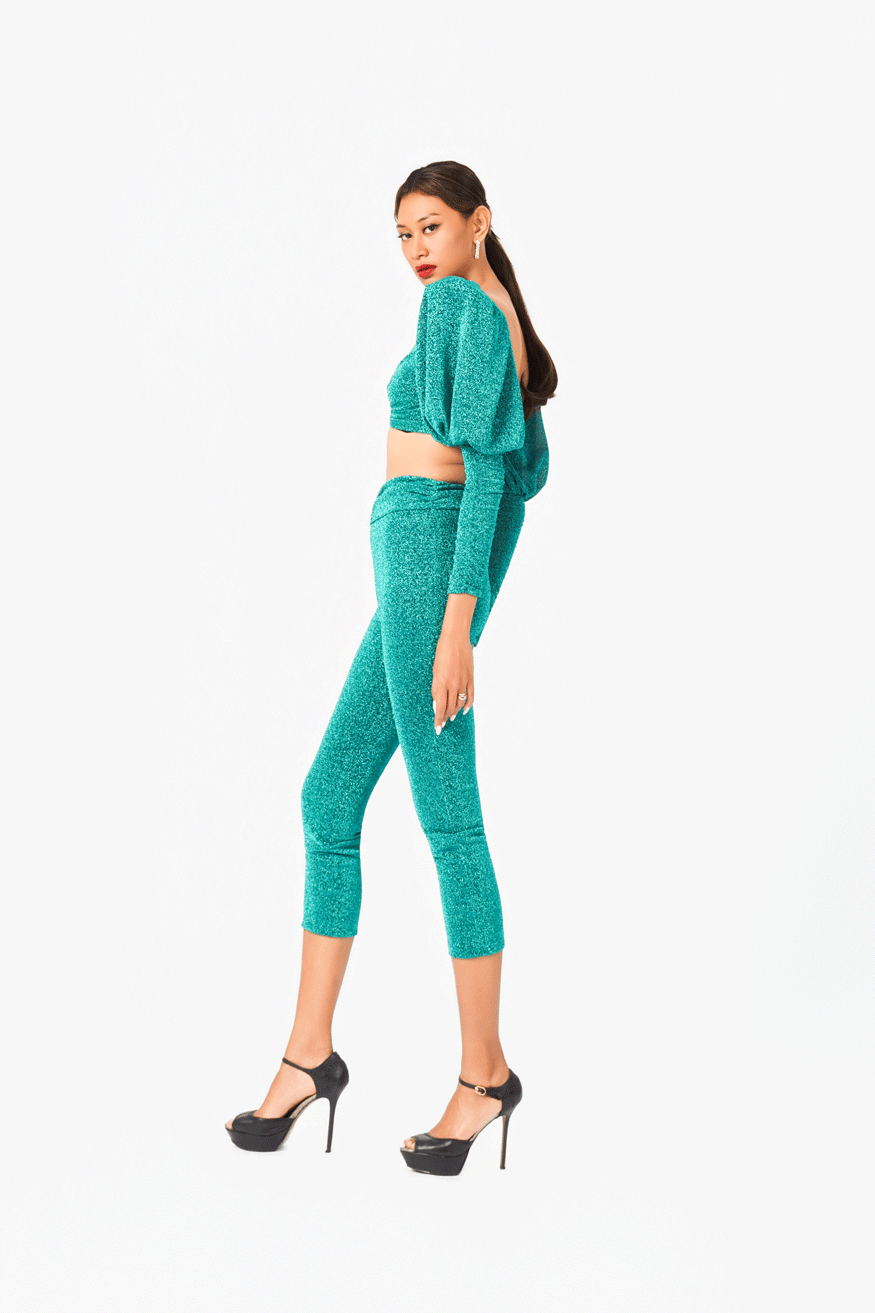 Slim Fit Cropped Pants