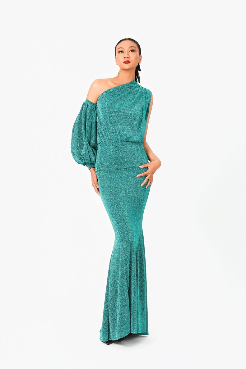 Shinning Chiffon Long Skirt