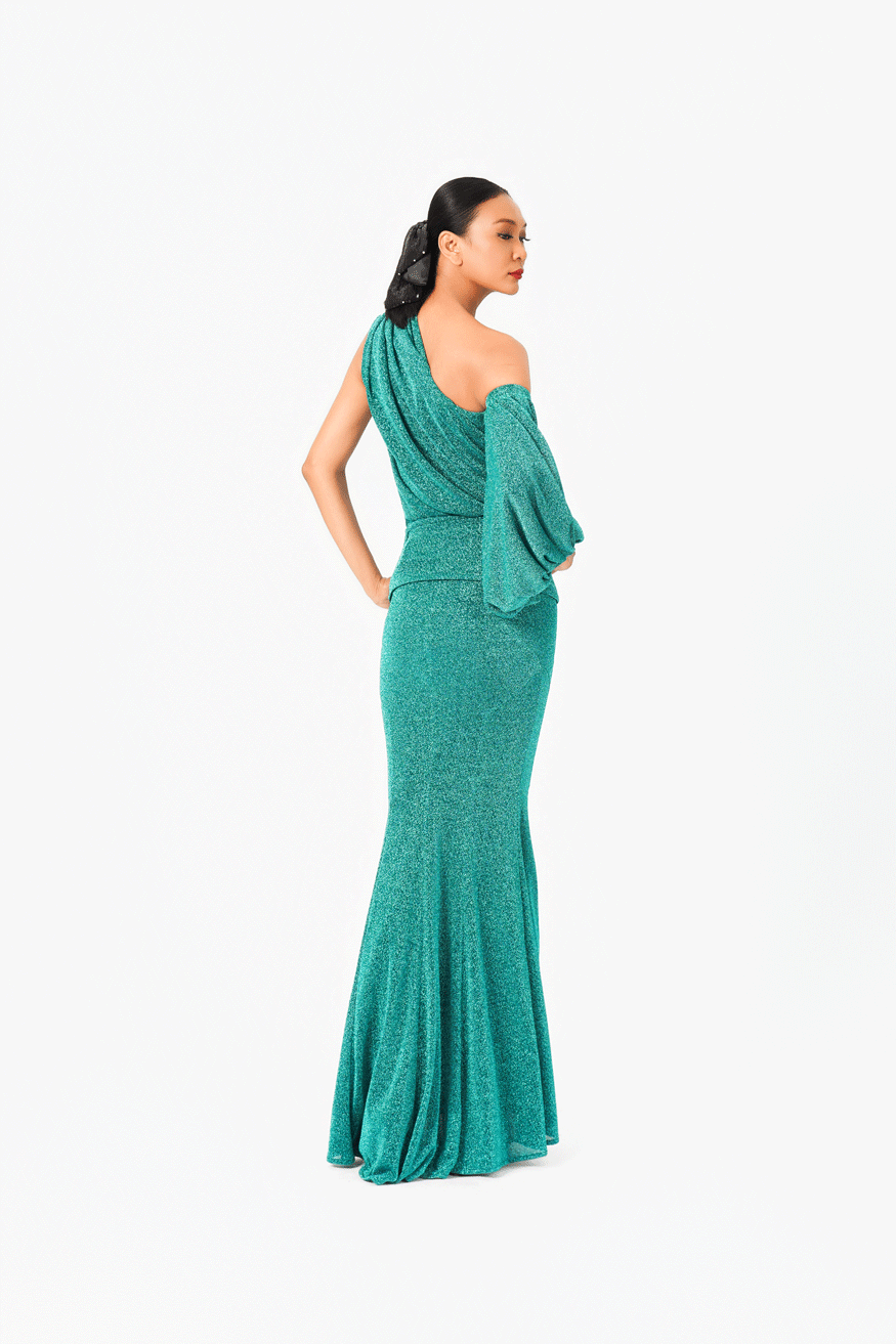Shinning Chiffon Long Skirt