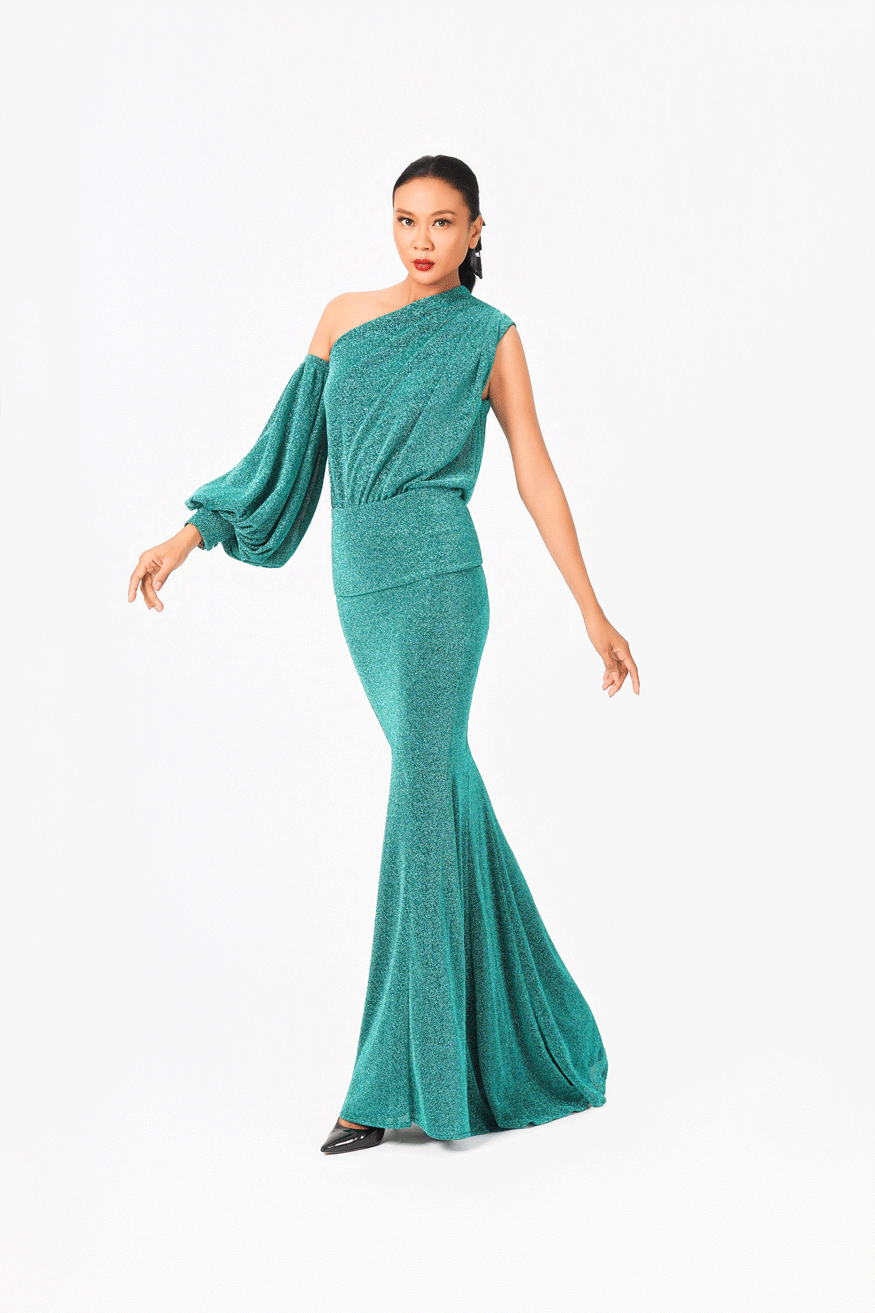 Shinning Chiffon Long Skirt