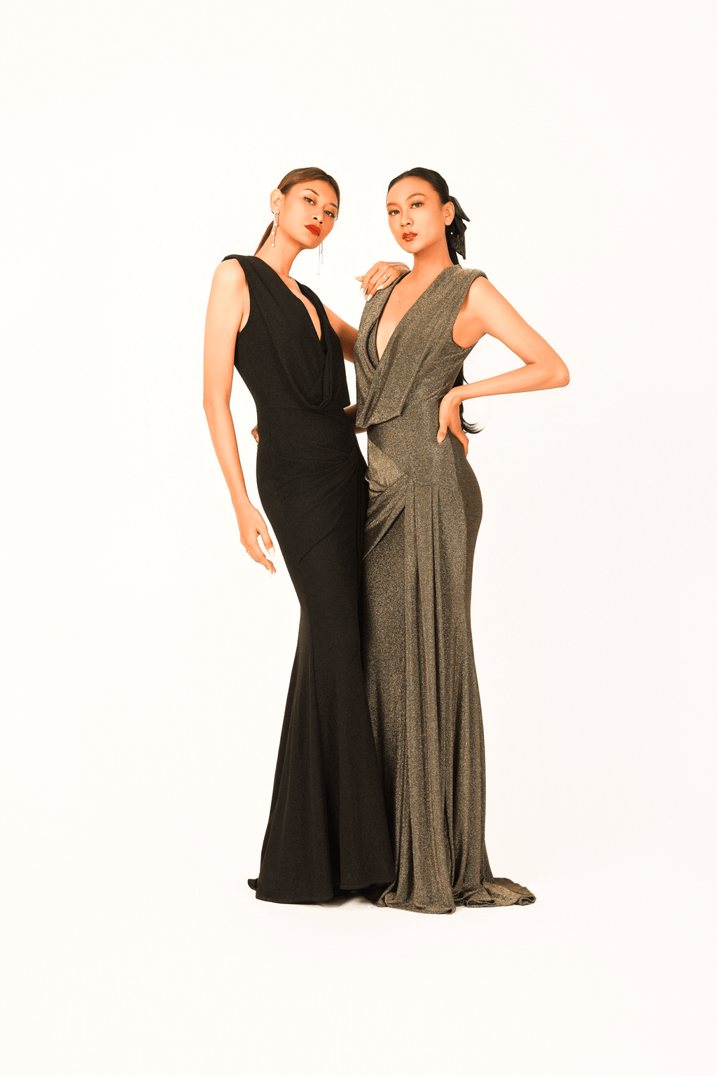 Sleeveless Slit Evening Dress