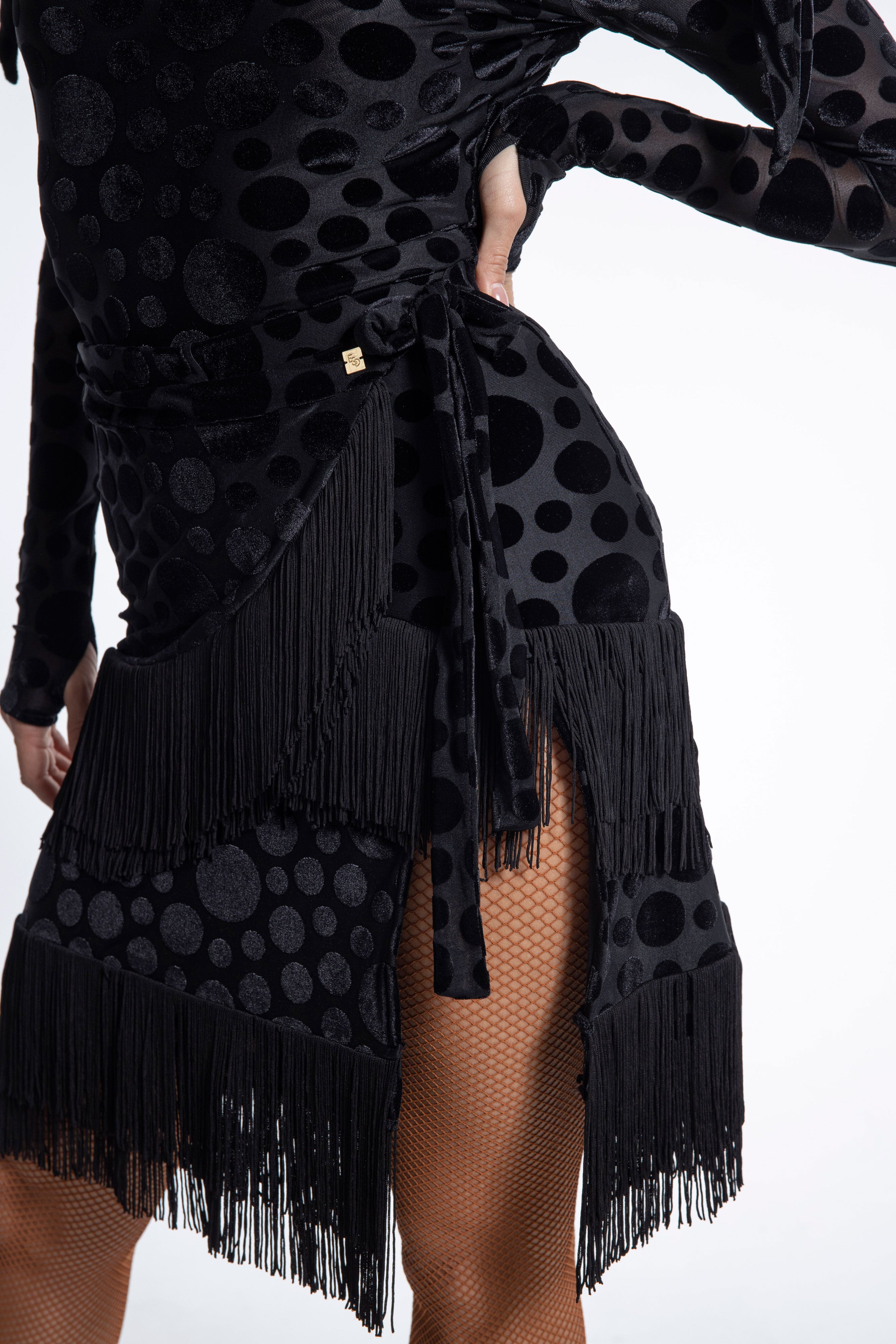 Fringe Short Skirt
