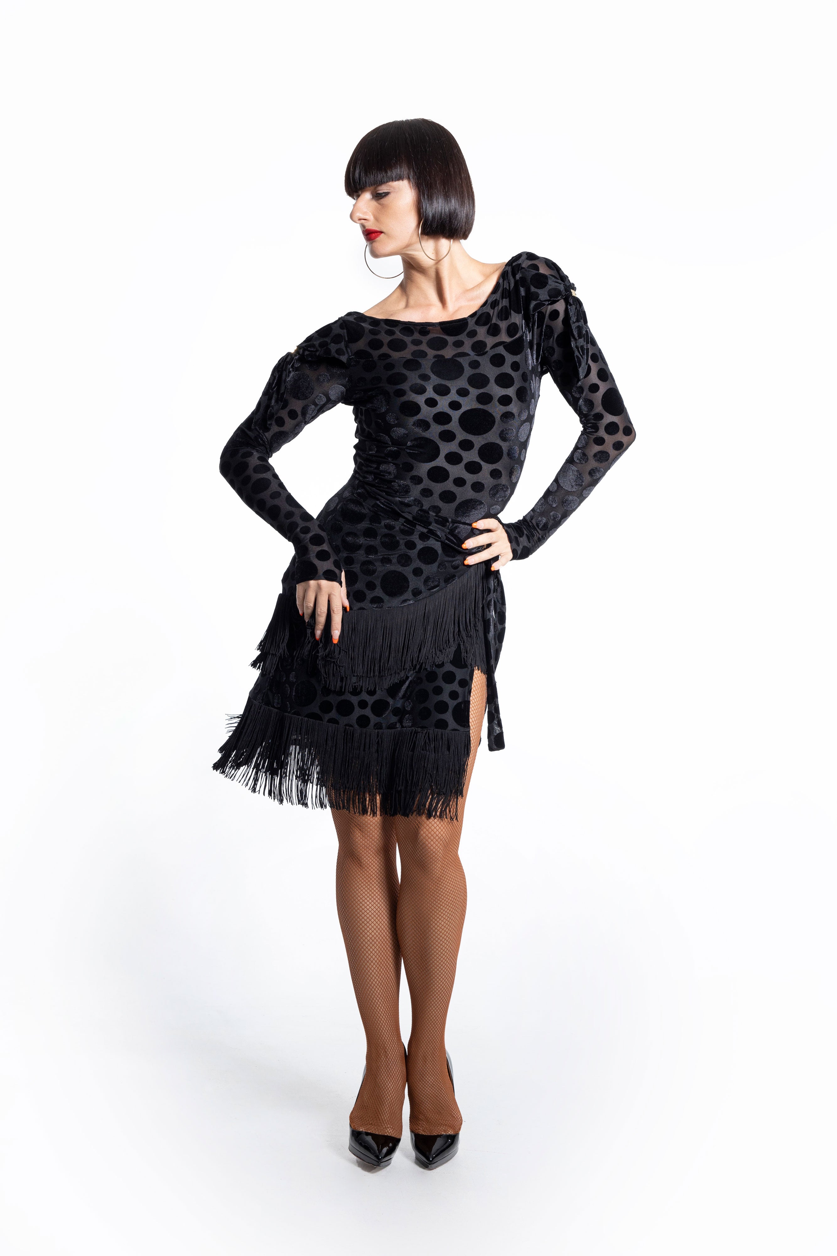 Fringe Short Skirt