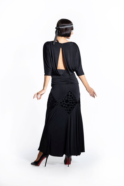 Bat Wing Sleeves Pleated Top