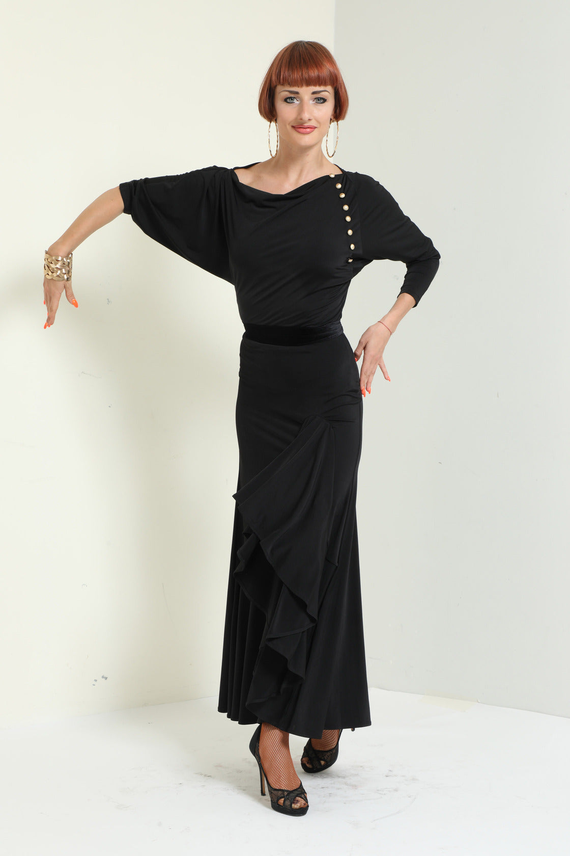 Bat Wing Sleeves Top