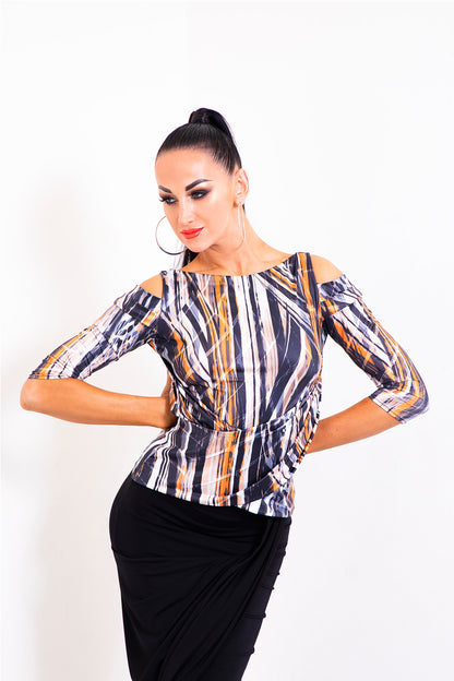 Cut Out Shoulders Top